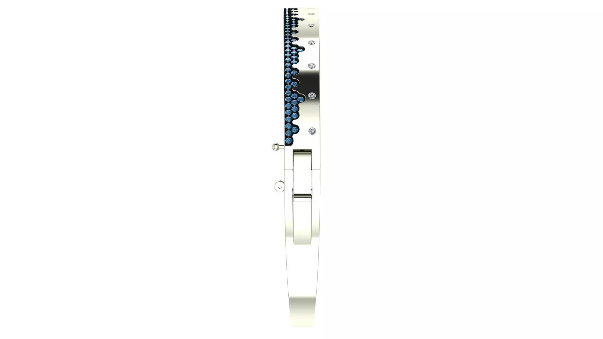 DIAMOND BRACELET 3D print model_3