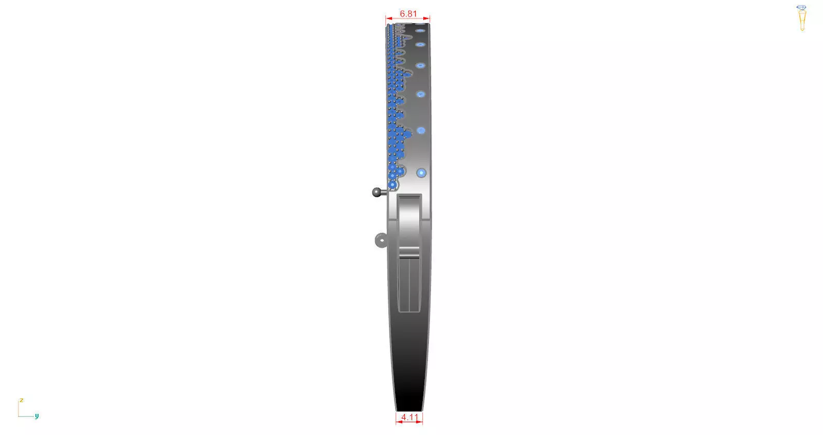 DIAMOND BRACELET 3D print model_6