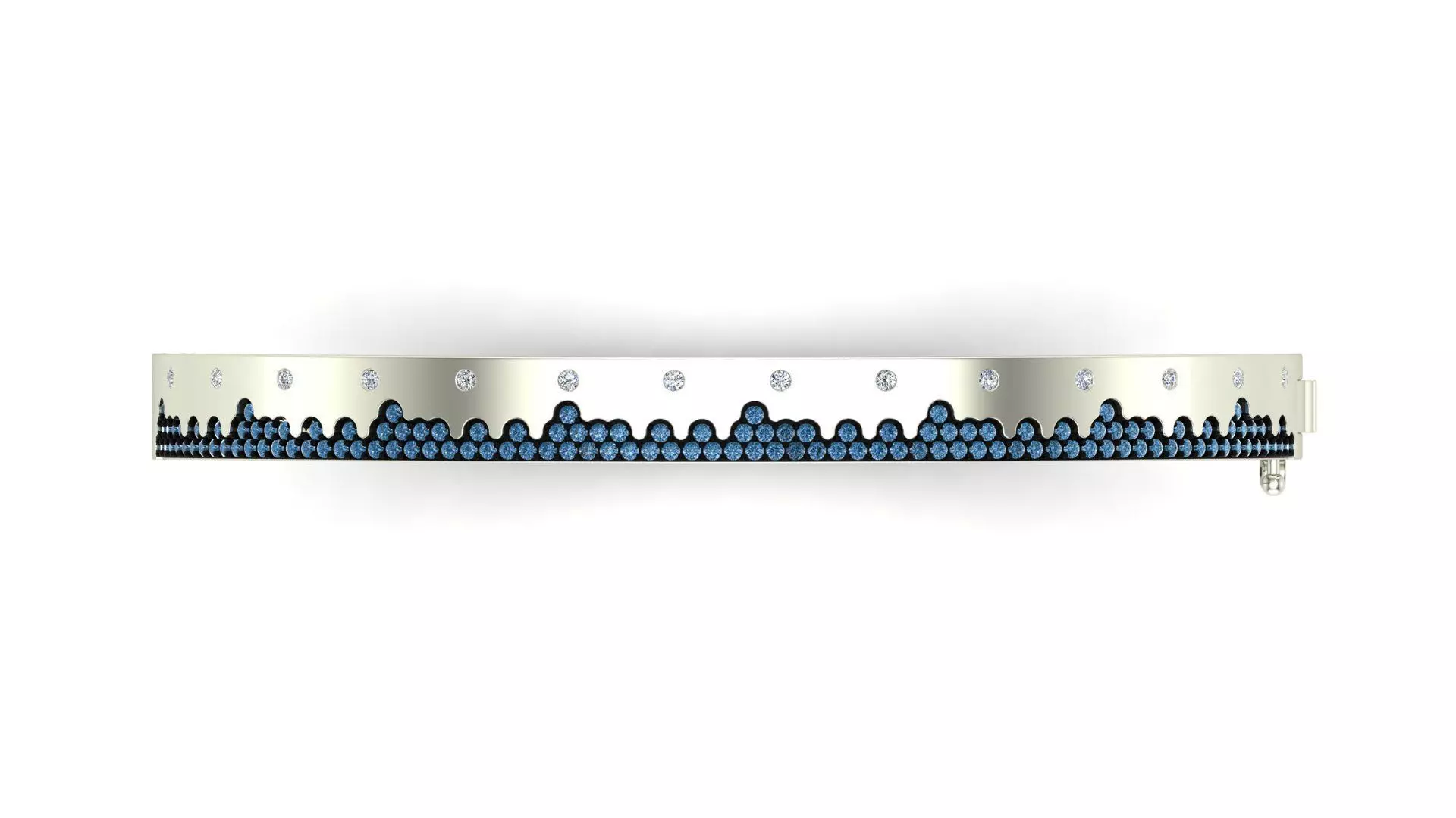 DIAMOND BRACELET 3D print model_1