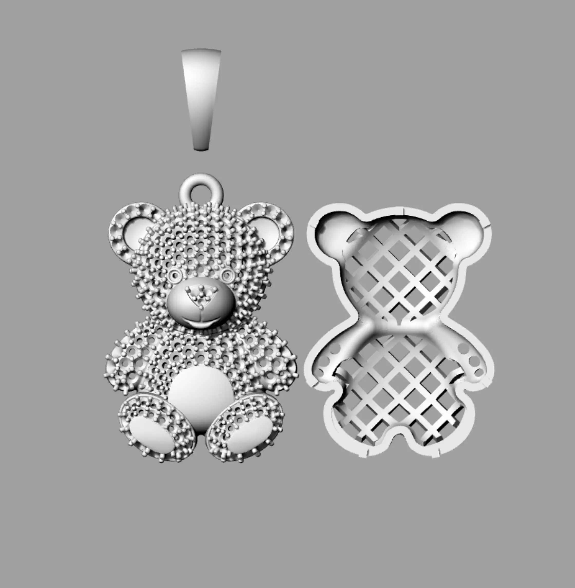 Tedd ybear 3D print model 3D print model_9