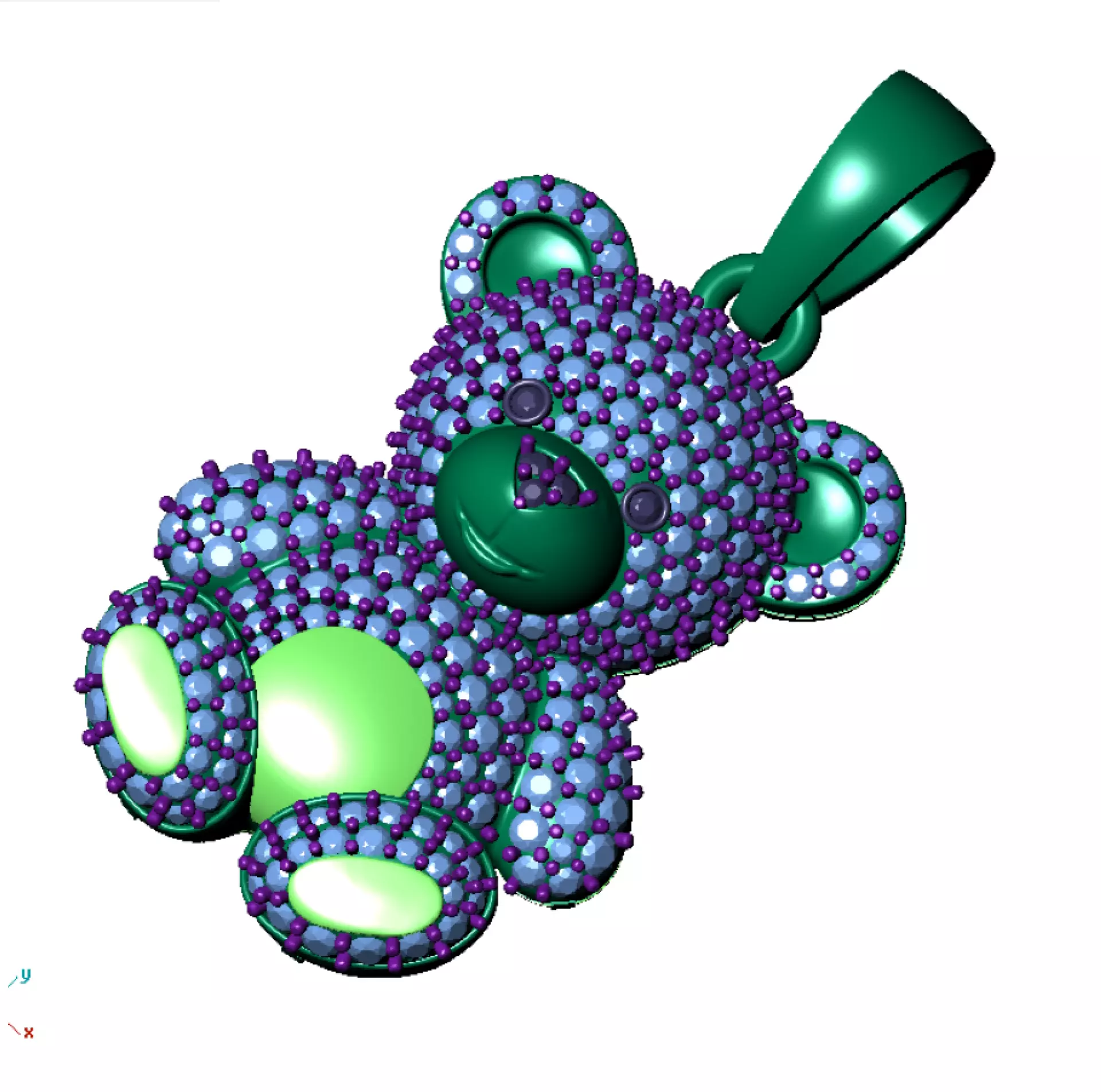 Tedd ybear 3D print model 3D print model_6