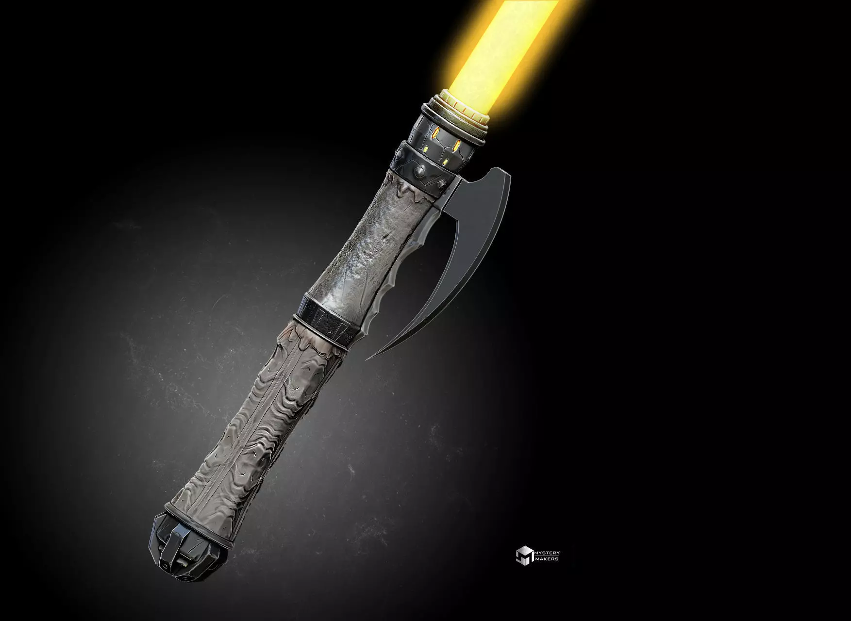 Grim Reaper lightsaber 3D print model_0