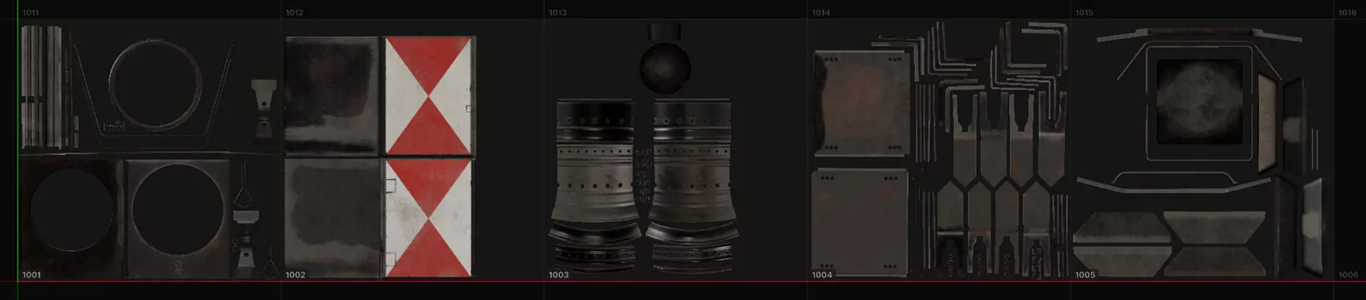 Vintage Railway End-Of-Train Lantern - German Railway 3D model_11