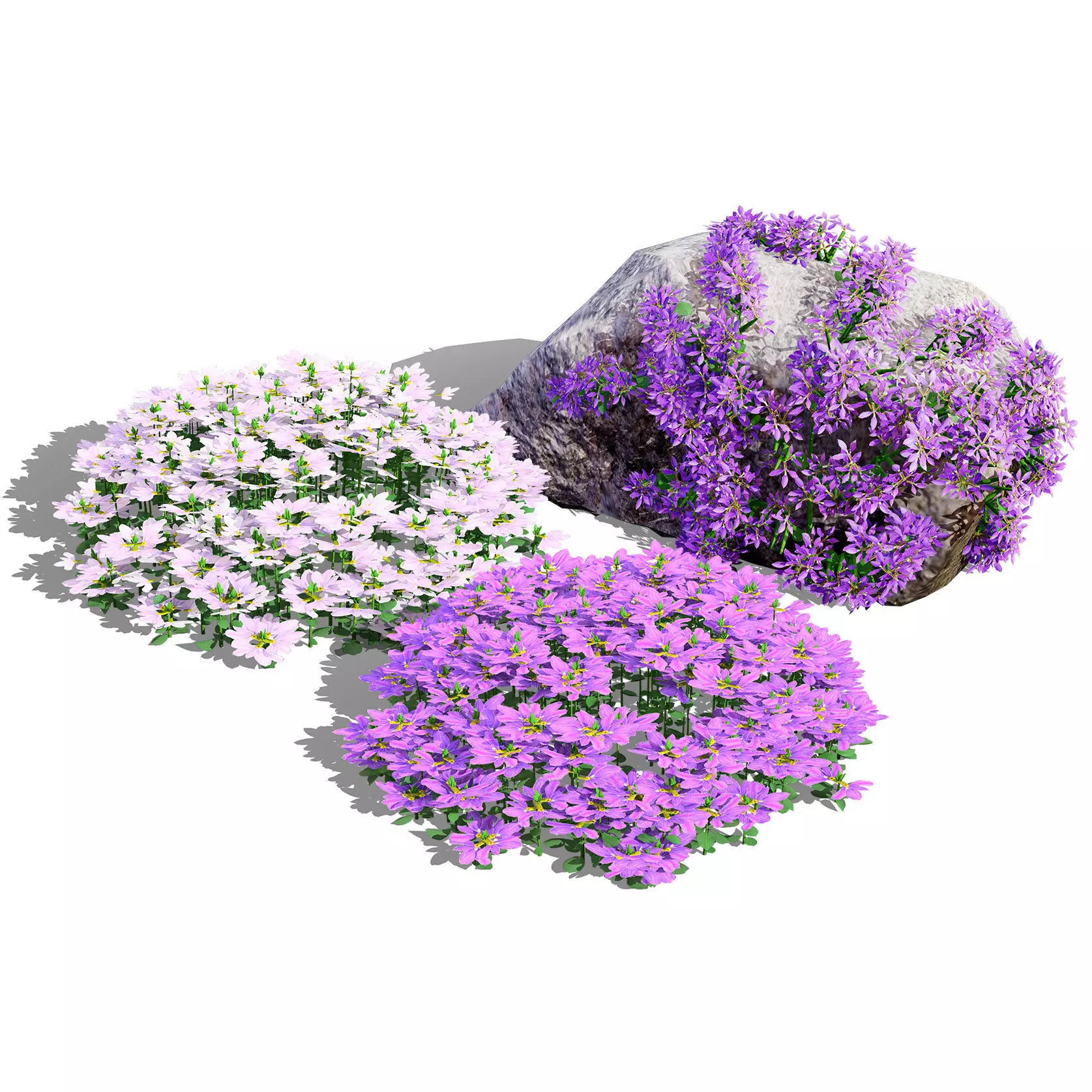 Optimized Foliage Collection Low-poly 3D model_21