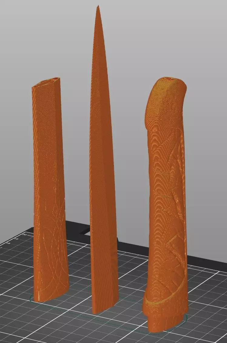 Crysknife 3D print model_3