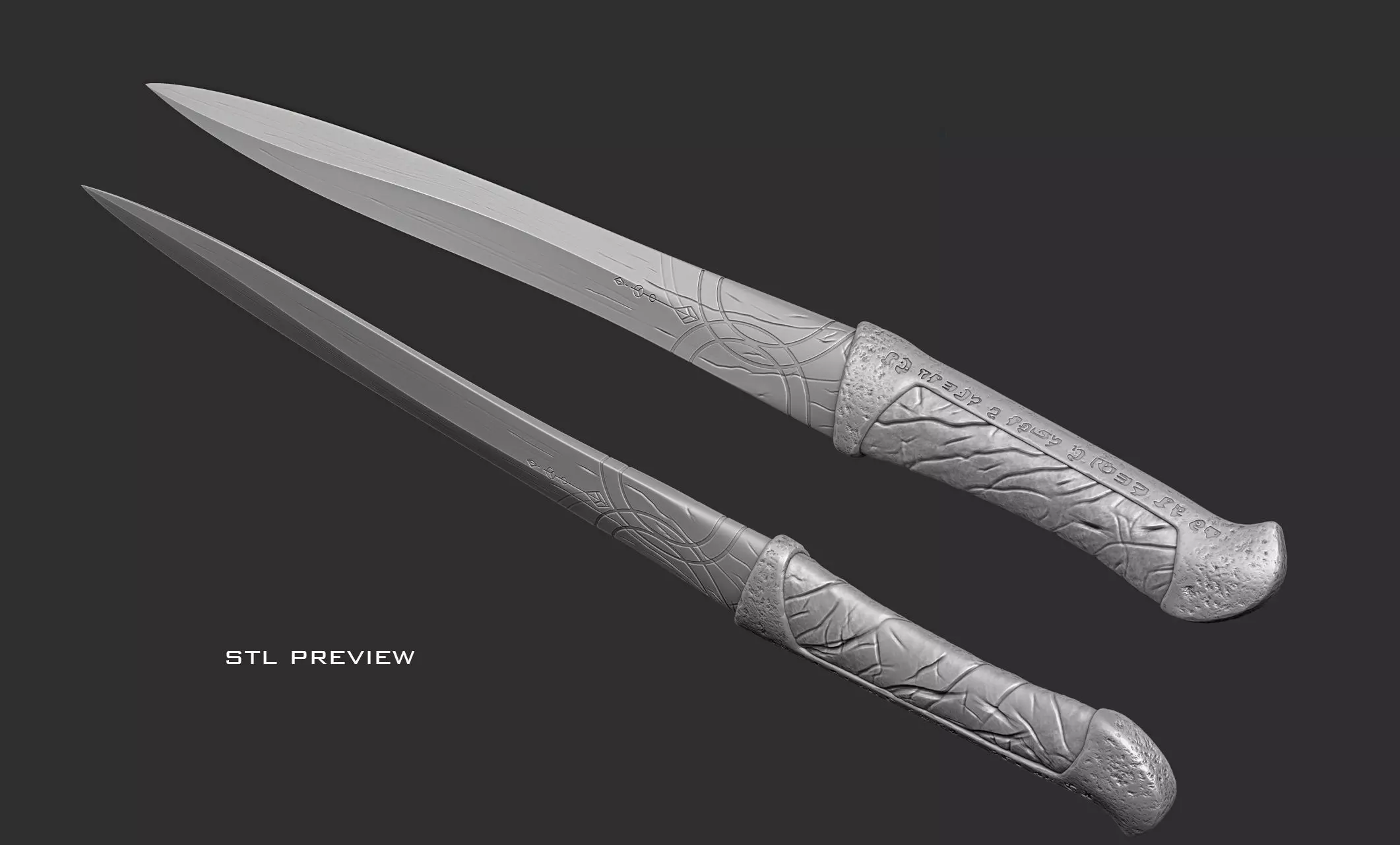 Crysknife 3D print model_1