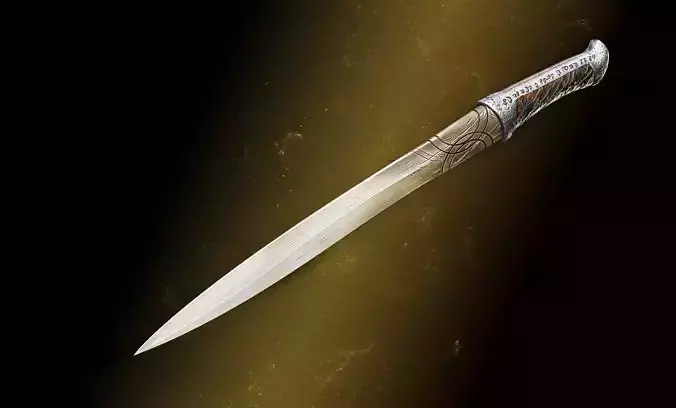 Crysknife 3D print model
