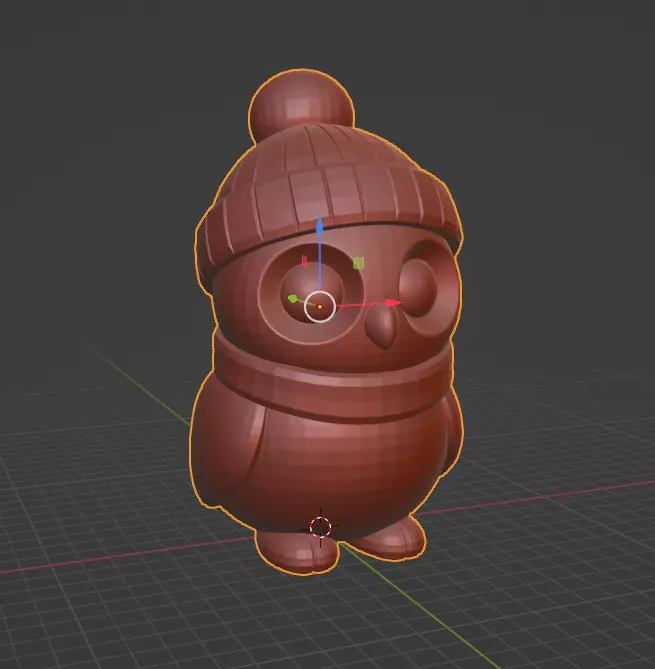 Minimalist Cute Penguin 3D print model_1