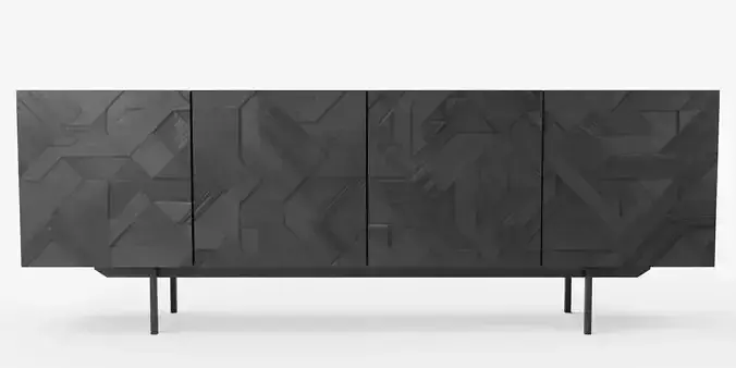 Ethnicraft Graphic Buffet Table