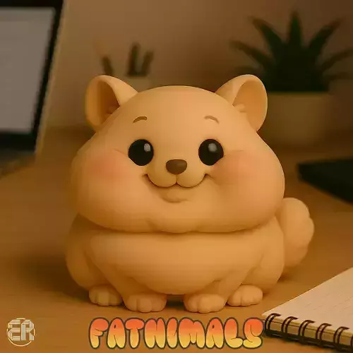 Chinchilla - Fatnimals Collection
