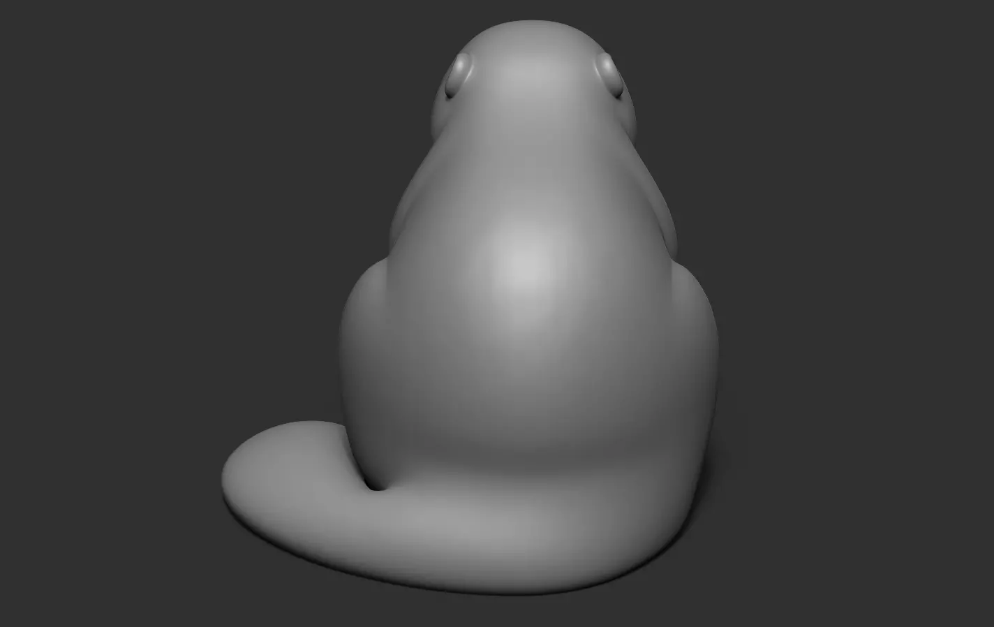 Beaver 3D print model_15