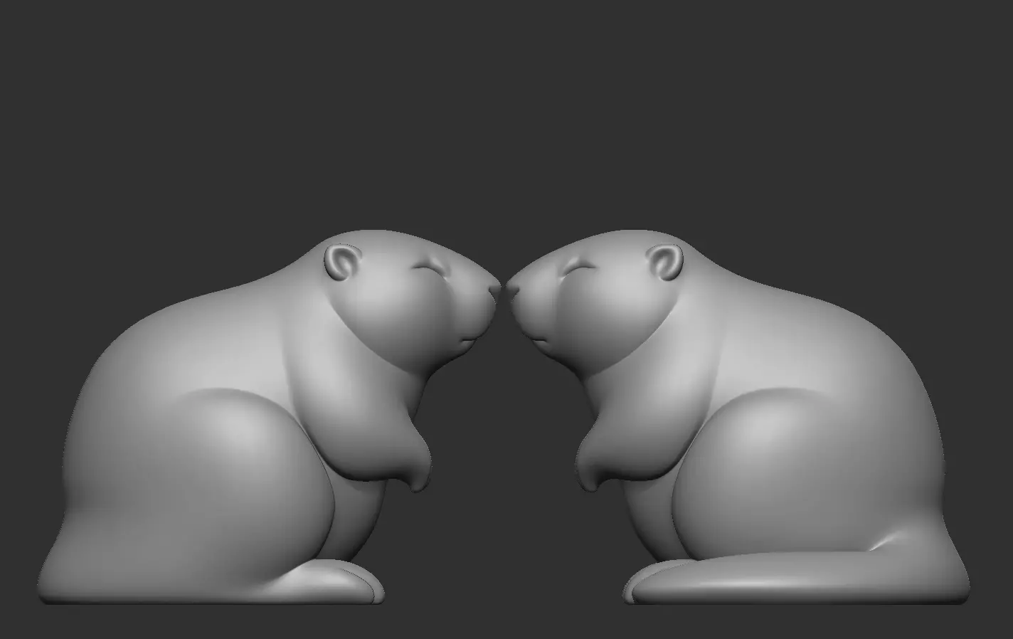 Beaver 3D print model_18