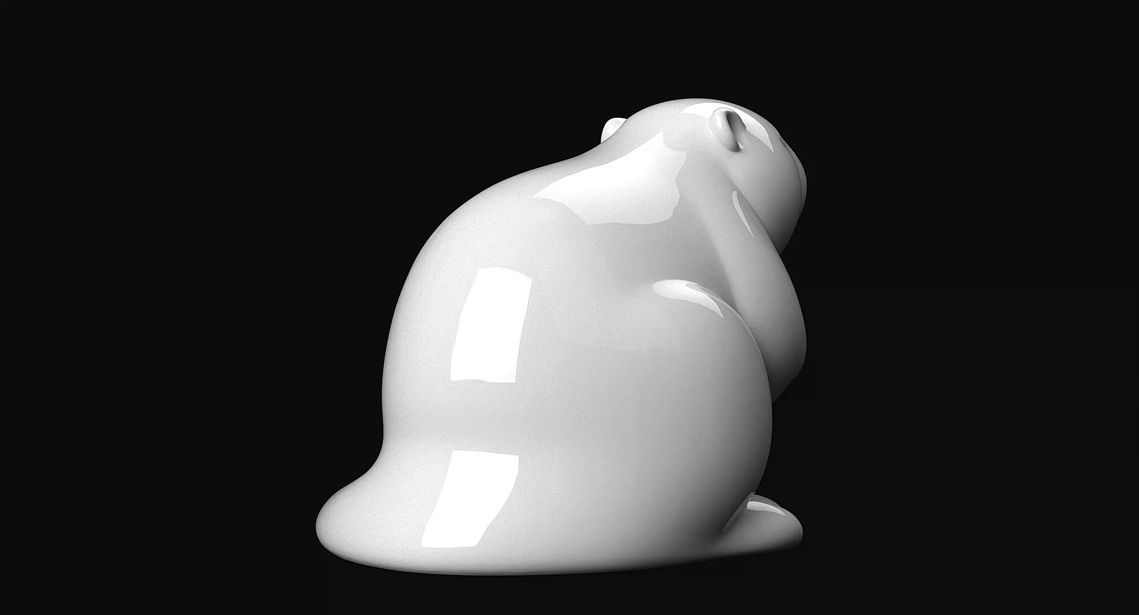 Beaver 3D print model_5
