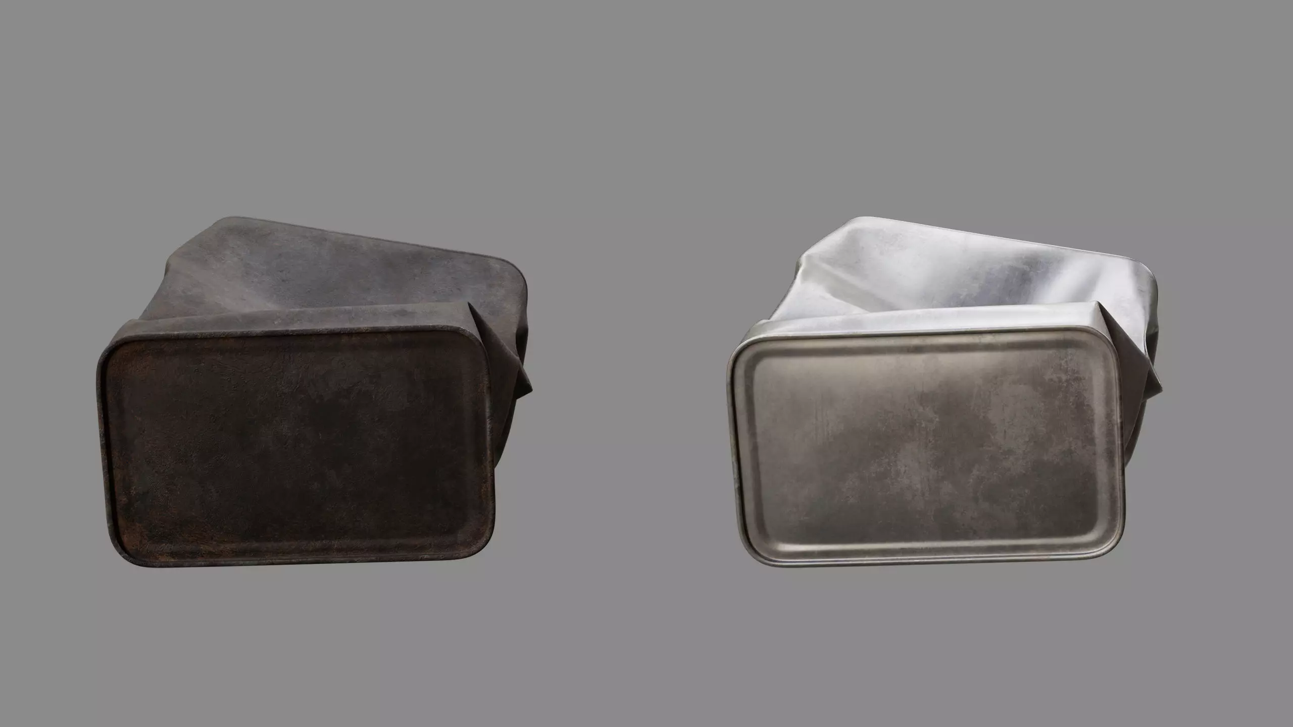 Crushed Paint Can Rectangular 03 3D model_12