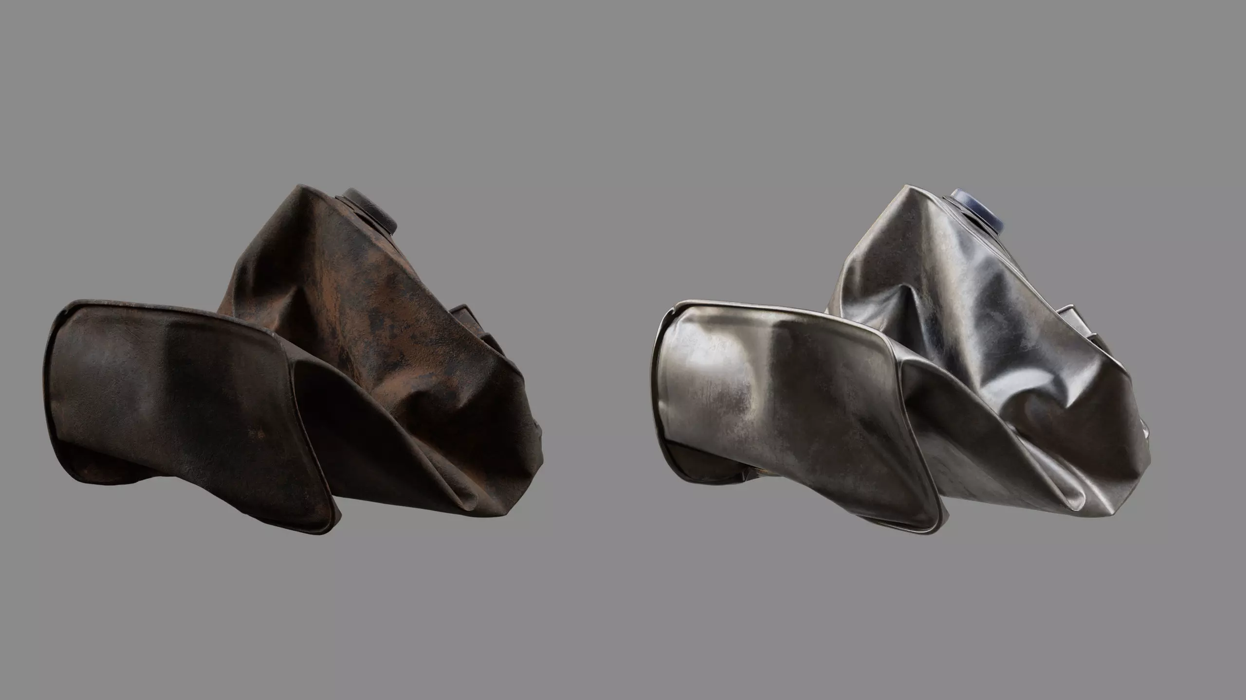 Crushed Paint Can Rectangular 04 3D model_13