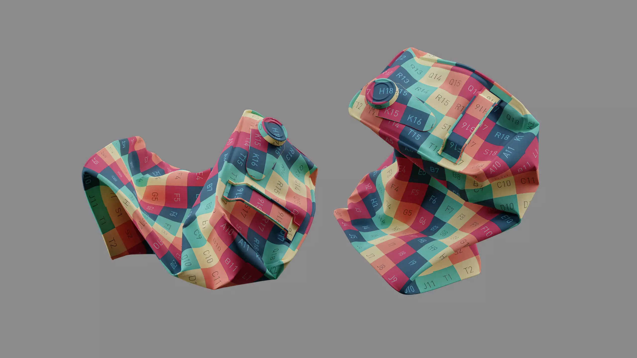 Crushed Paint Can Rectangular 04 3D model_14