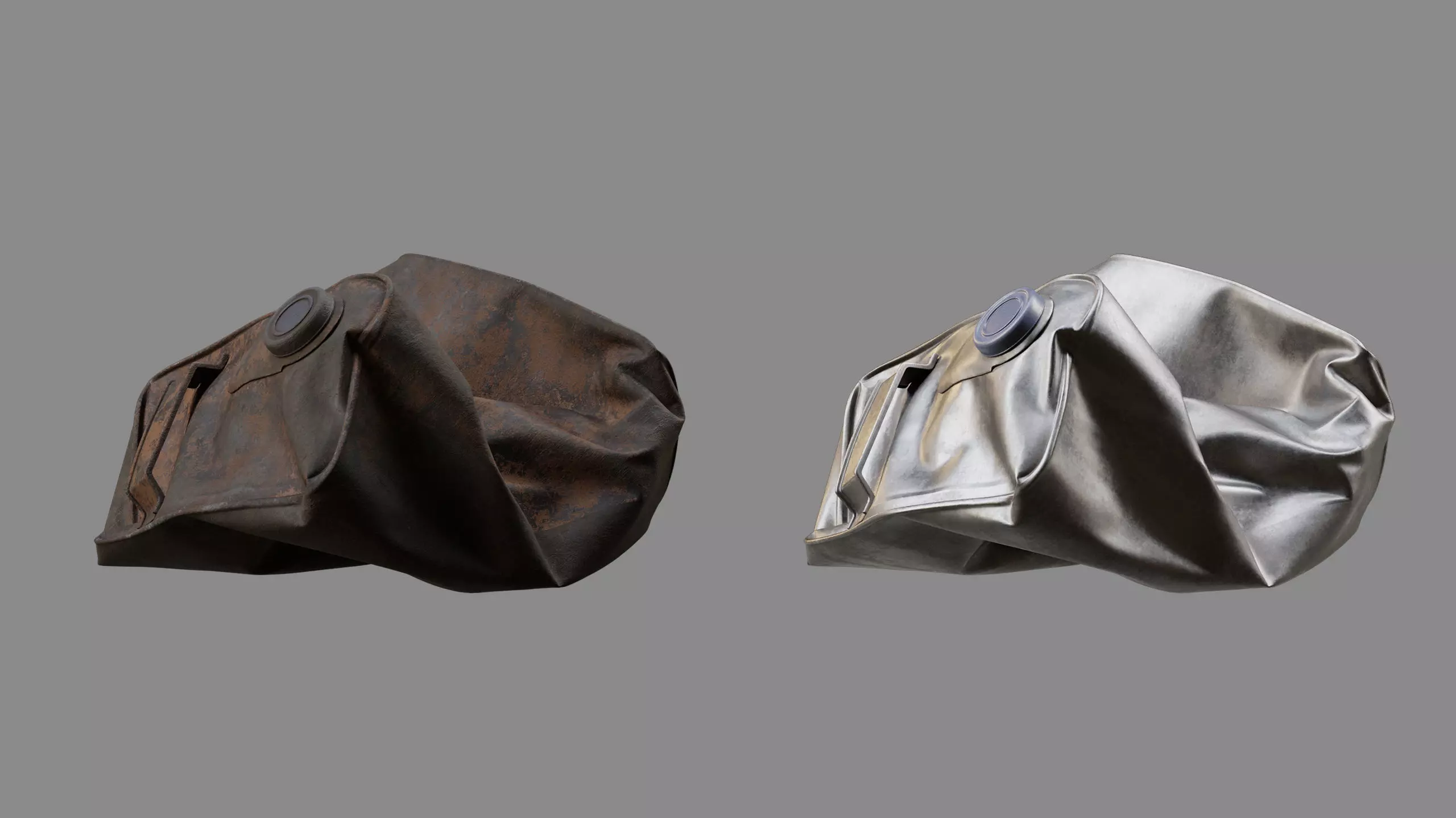 Crushed Paint Can Rectangular 04 3D model_10