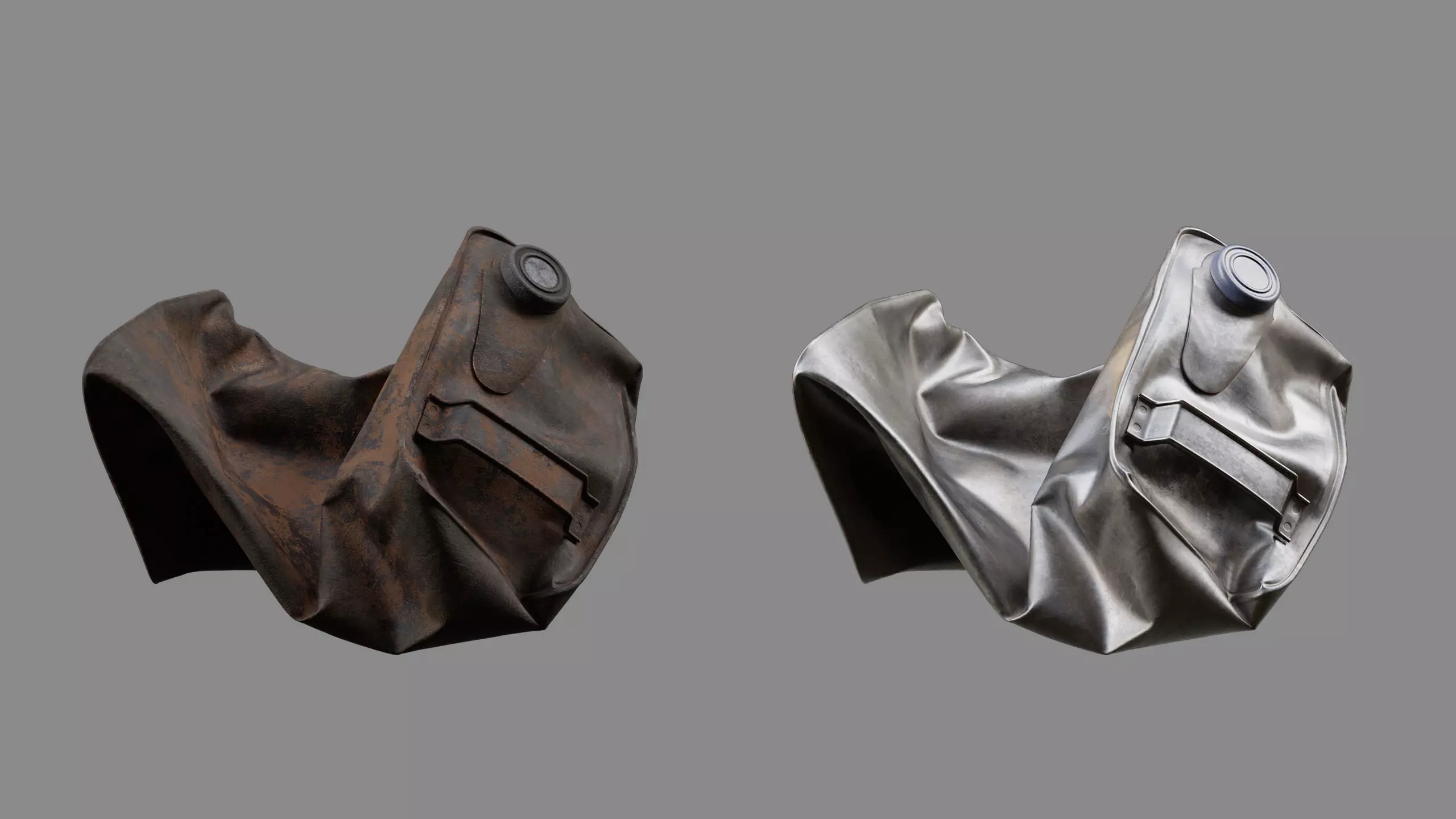 Crushed Paint Can Rectangular 04 3D model_8