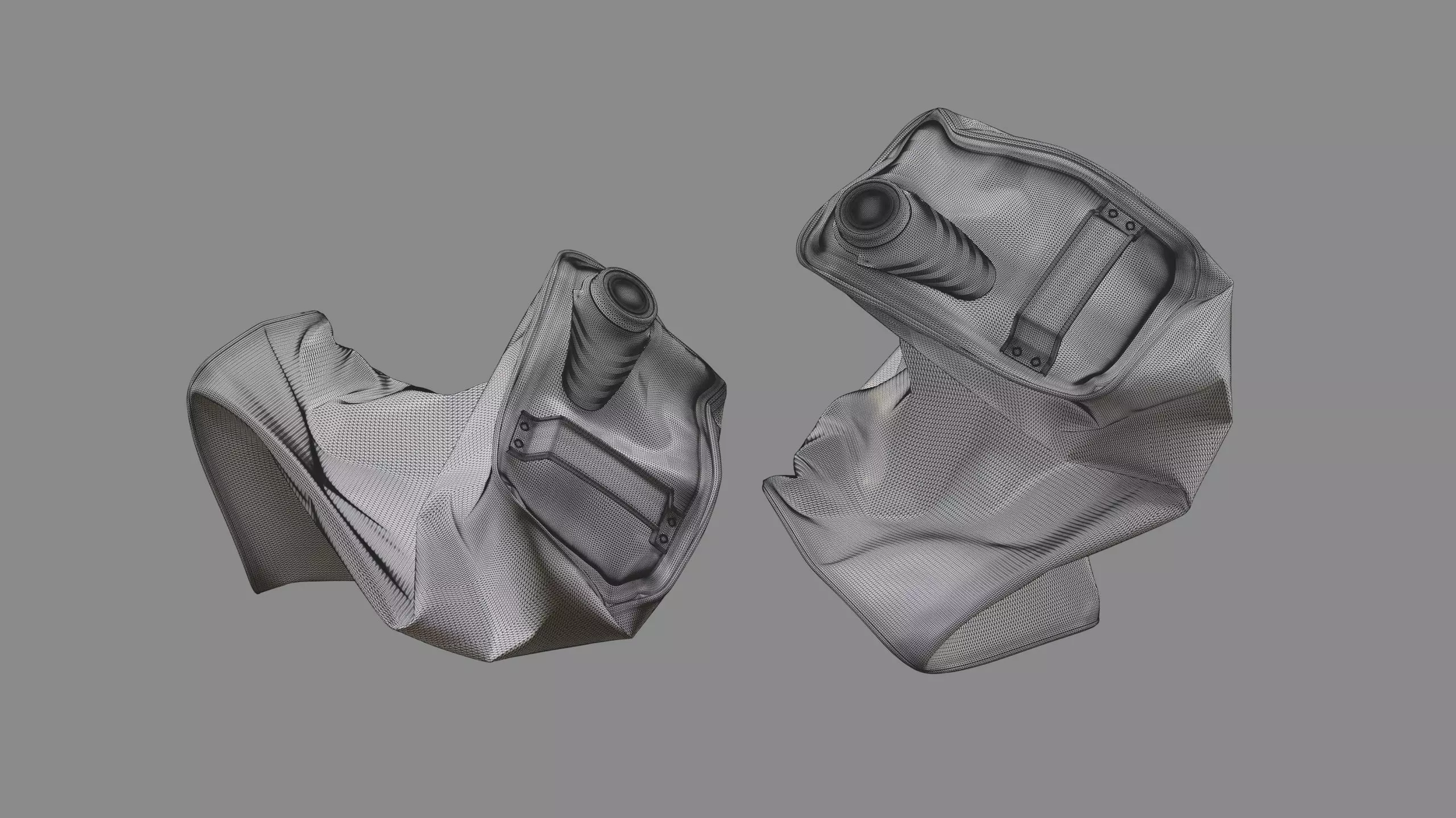 Crushed Paint Can Rectangular 04 3D model_15