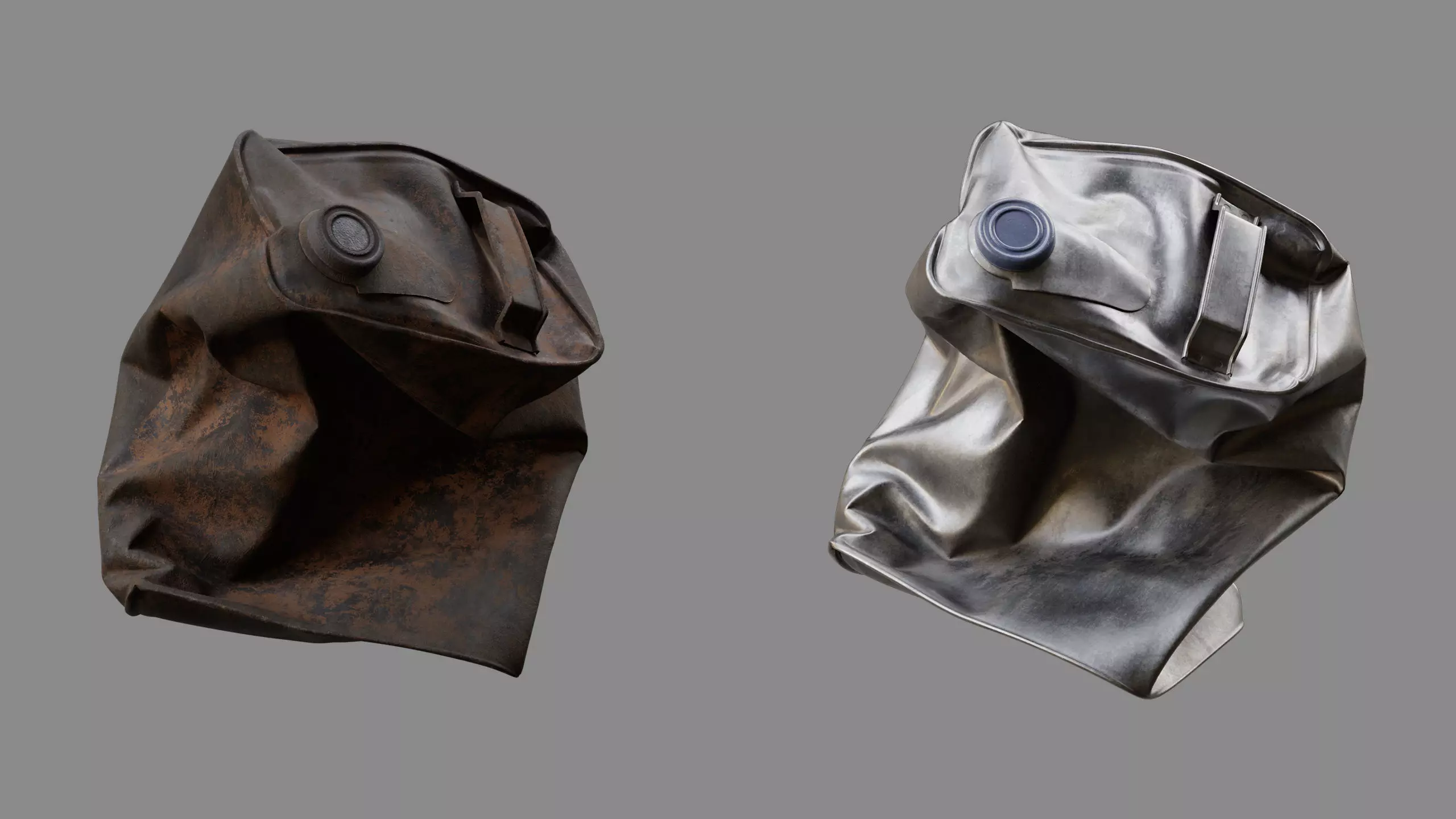 Crushed Paint Can Rectangular 04 3D model_7