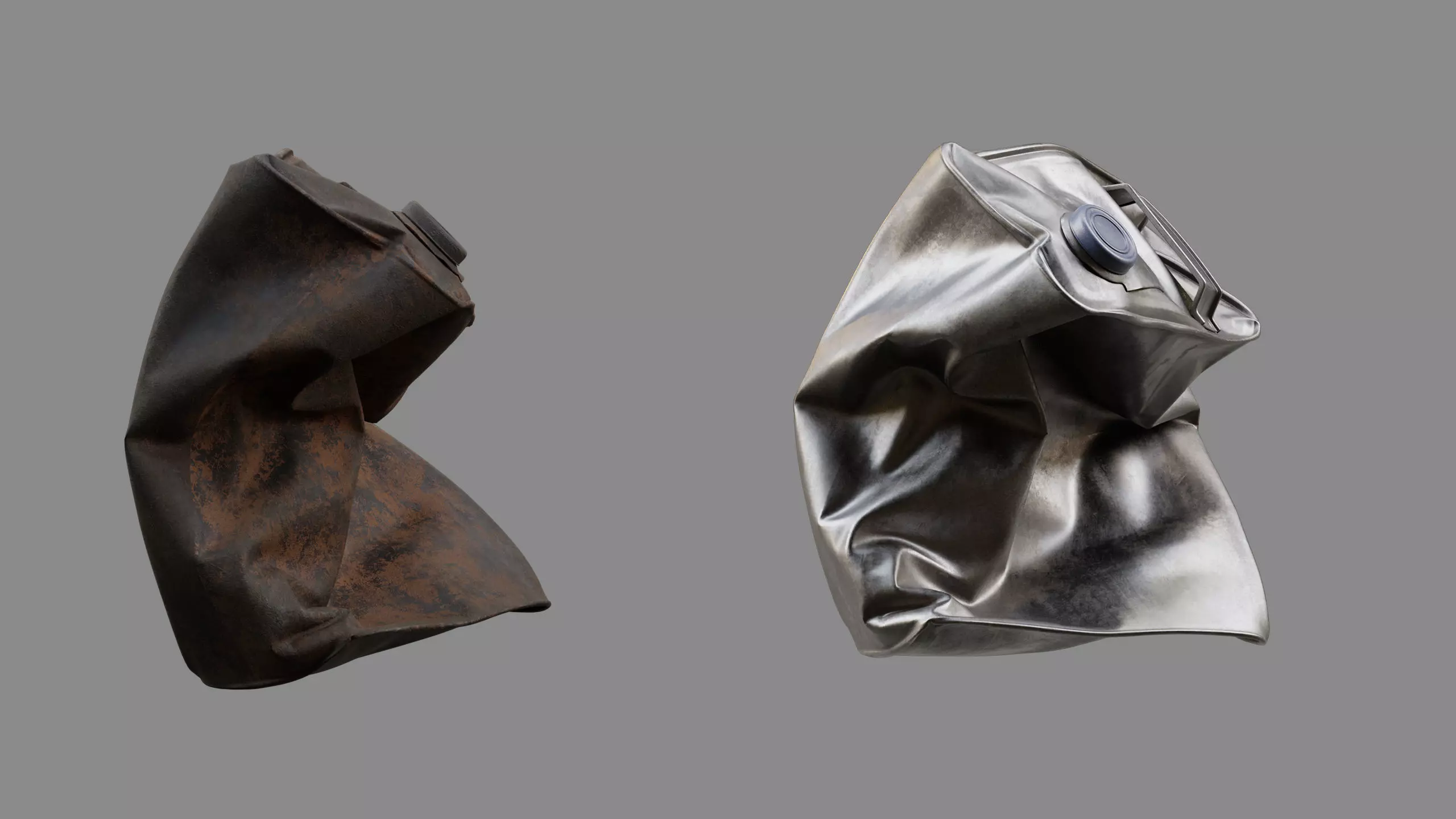 Crushed Paint Can Rectangular 04 3D model_6