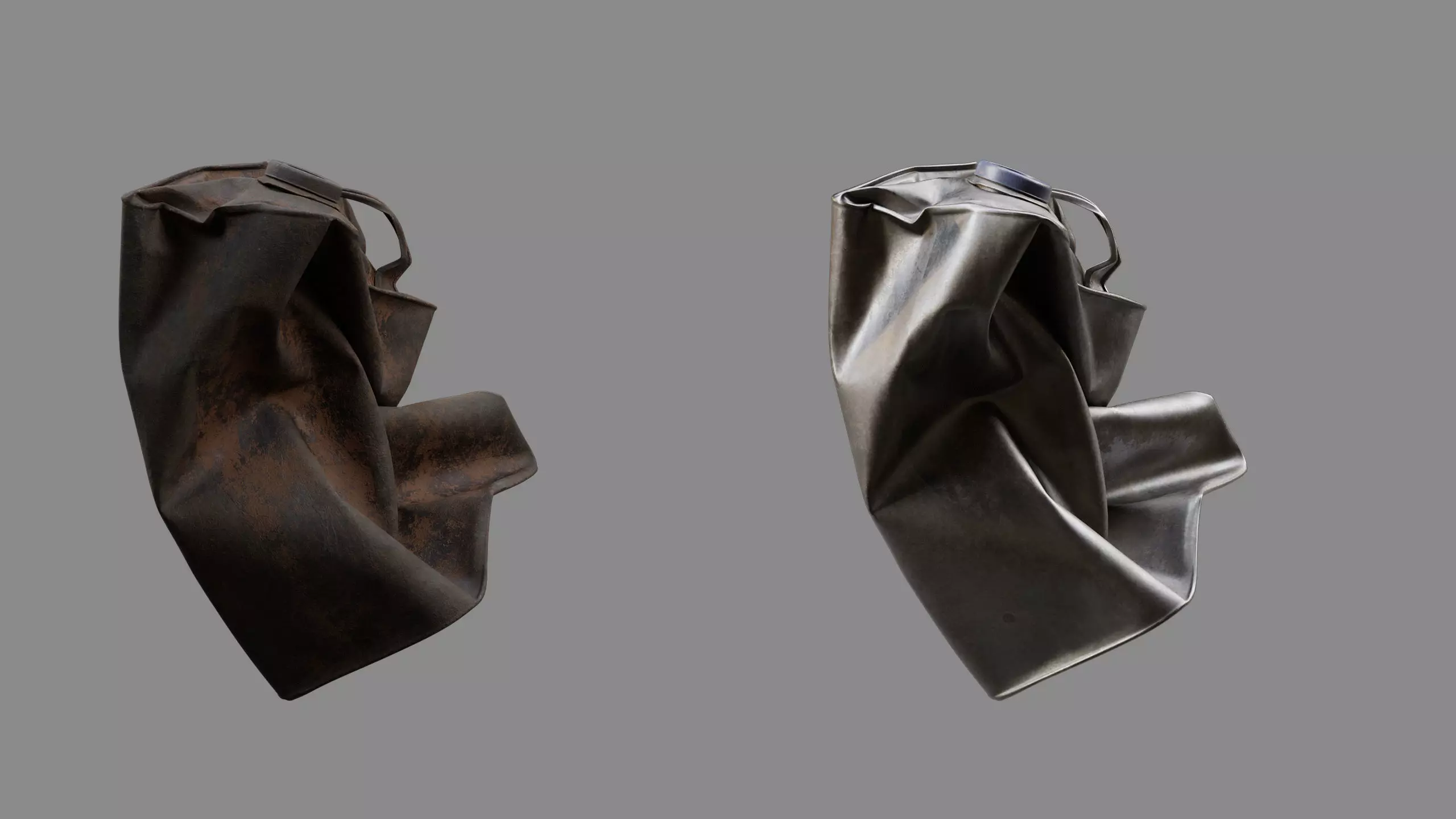 Crushed Paint Can Rectangular 05 3D model_6