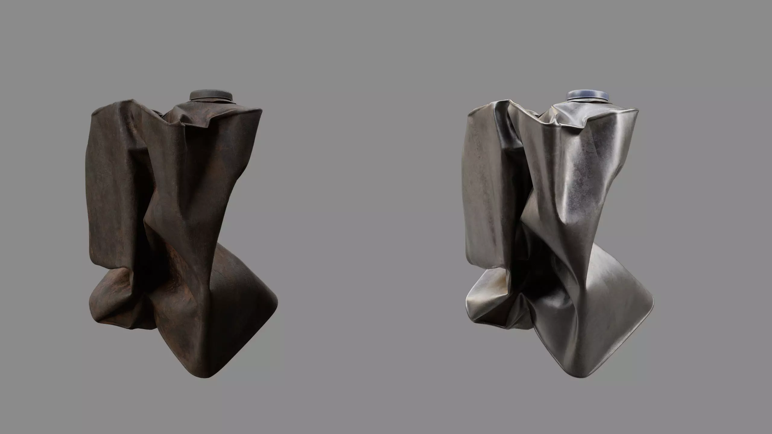 Crushed Paint Can Rectangular 05 3D model_5