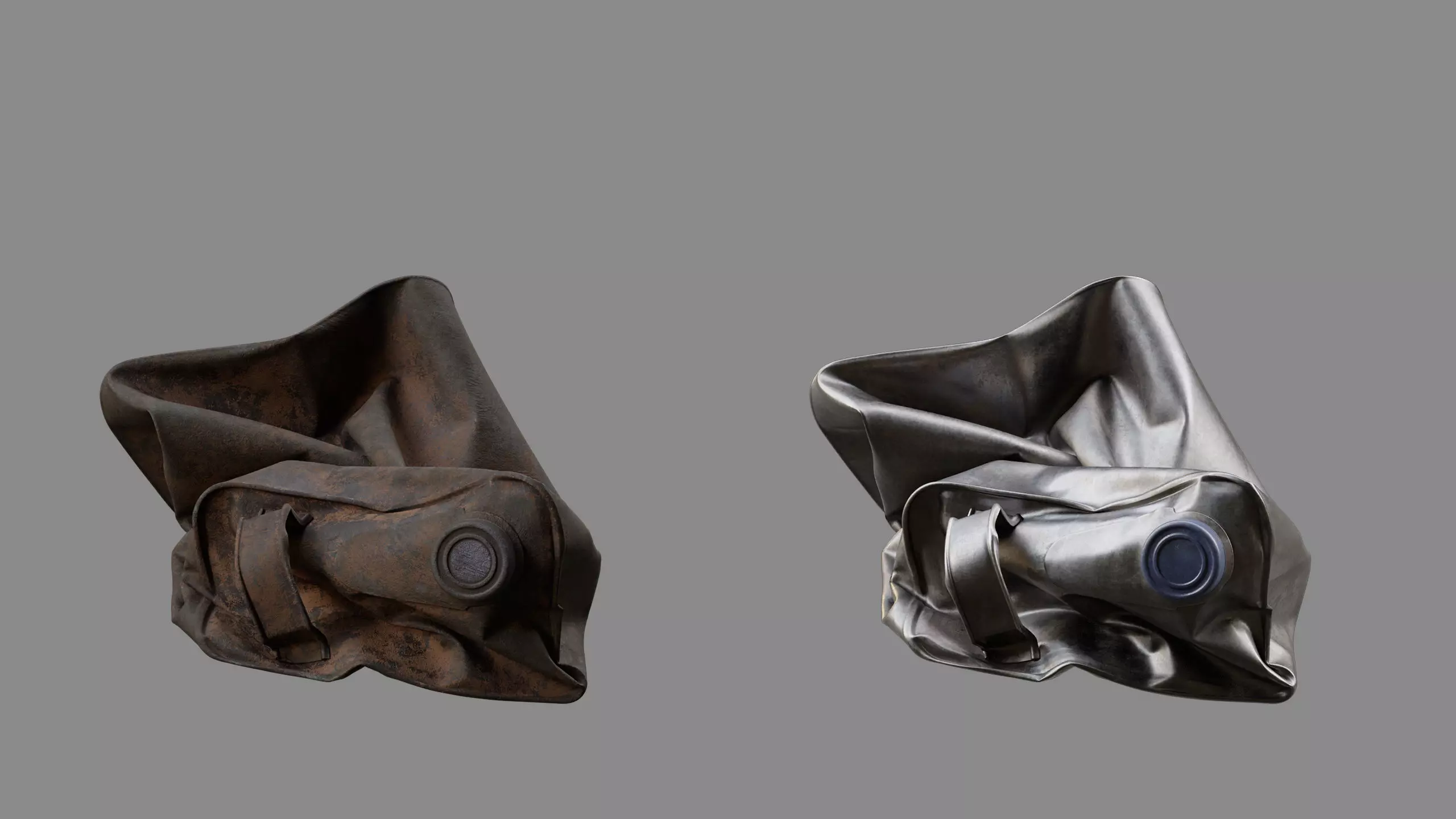 Crushed Paint Can Rectangular 05 3D model_9