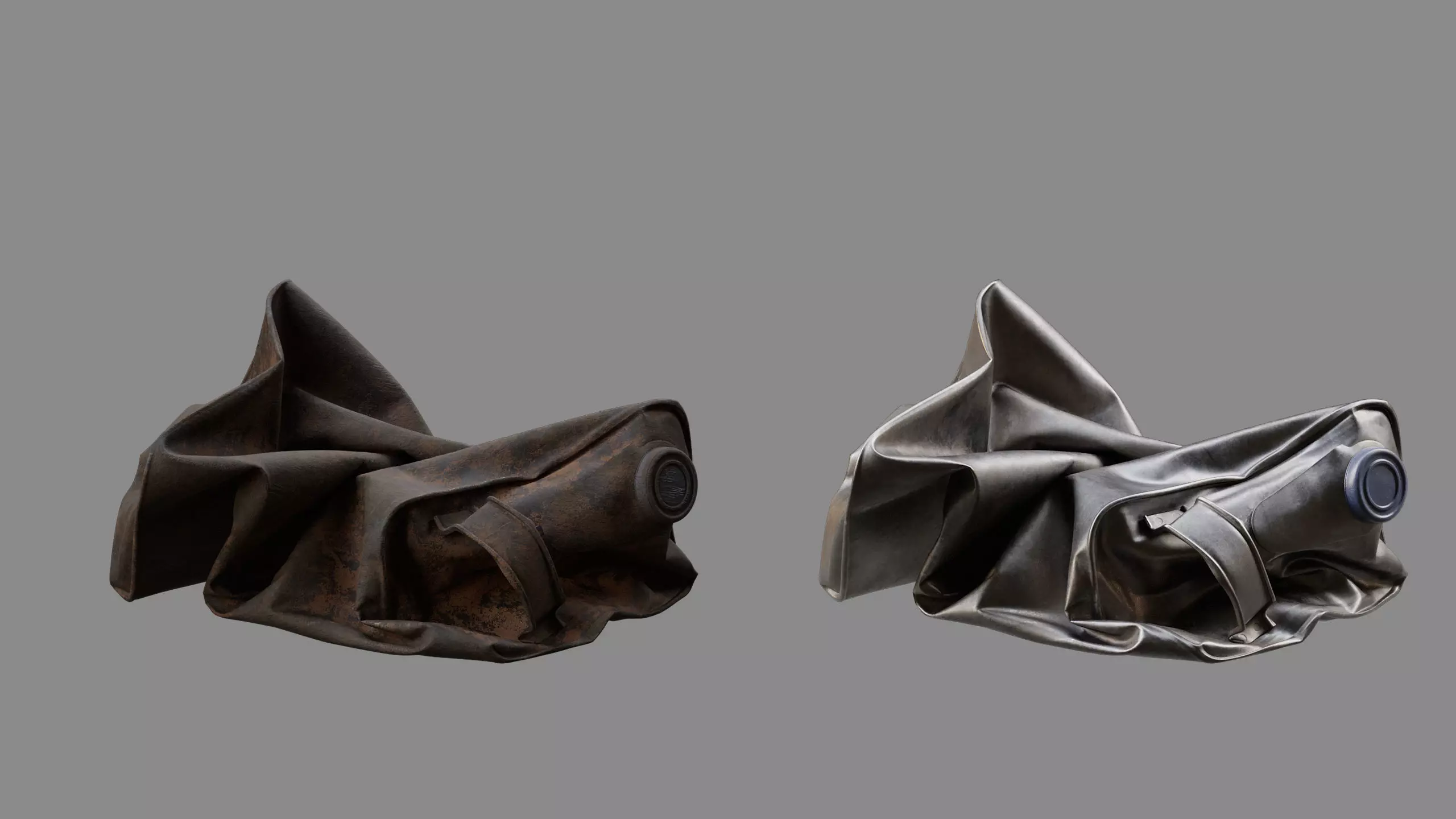 Crushed Paint Can Rectangular 05 3D model_8