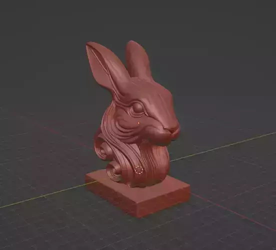 Minimalist Rabbit  Decoration