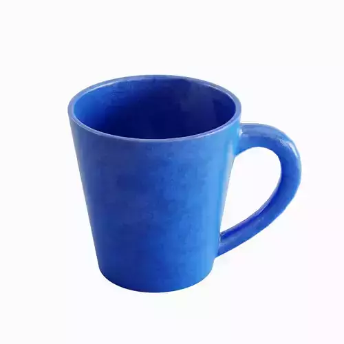 Coffee Mug 12 Low-poly 3D model