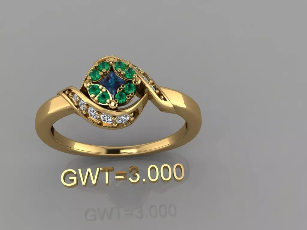 FASION RING 3D model_0