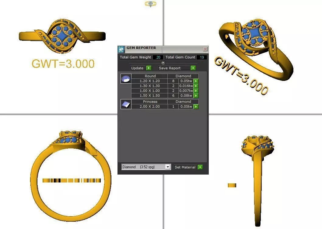 FASION RING 3D model_3