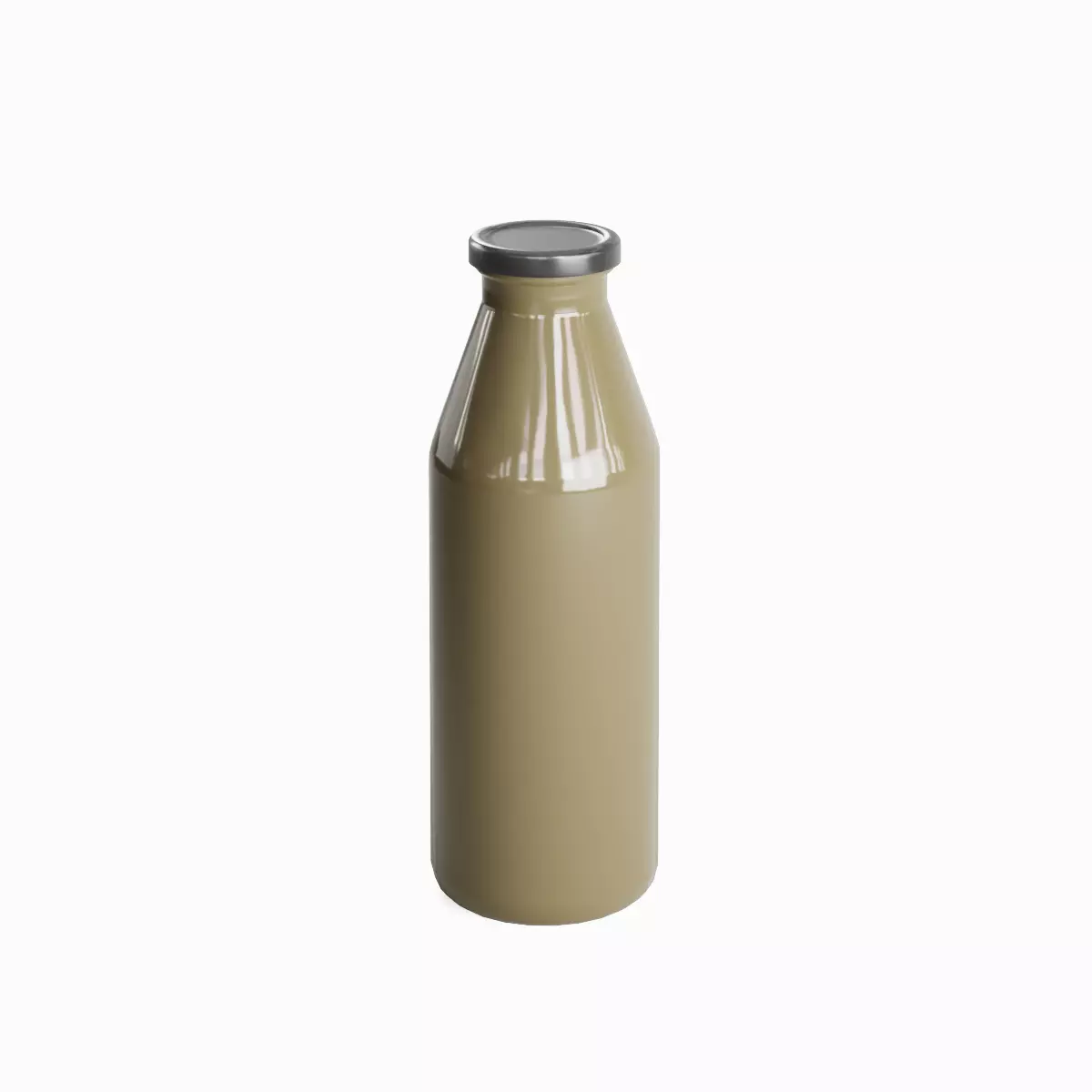Milk Bottle 04 Low-poly 3D model_1