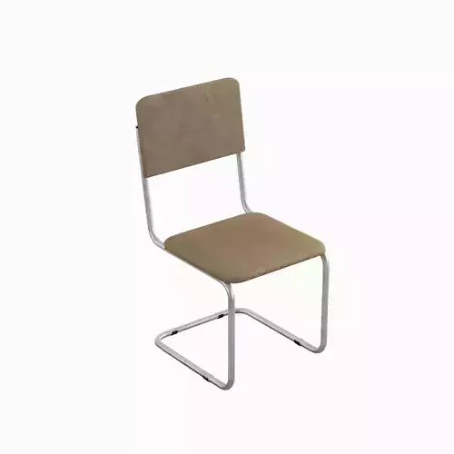 Simple Office Chair 04 Low-poly 3D model