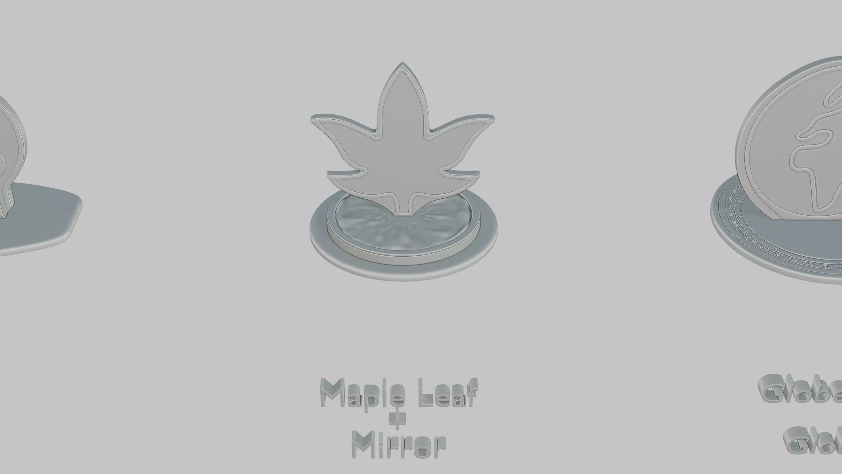 Dark Academia Pack Emoji Statues 3D print model_13