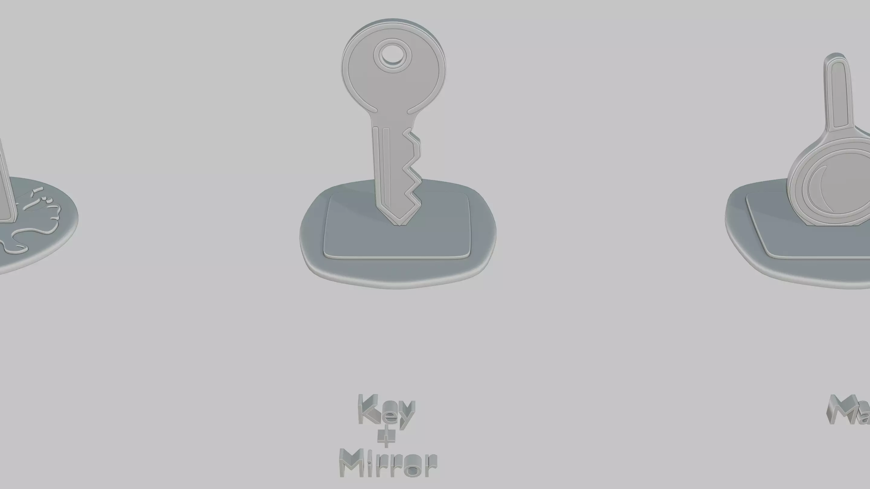 Dark Academia Pack Emoji Statues 3D print model_55