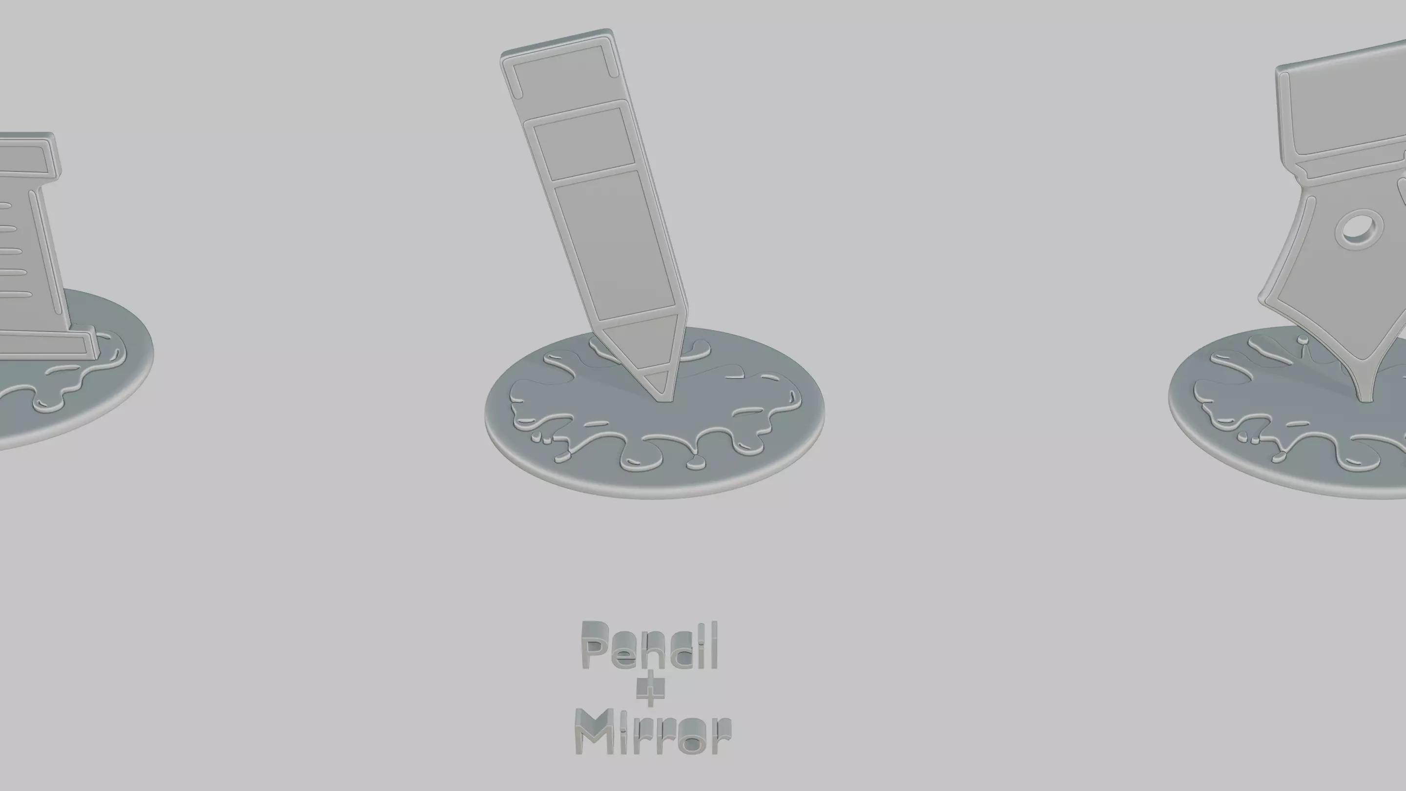 Dark Academia Pack Emoji Statues 3D print model_48