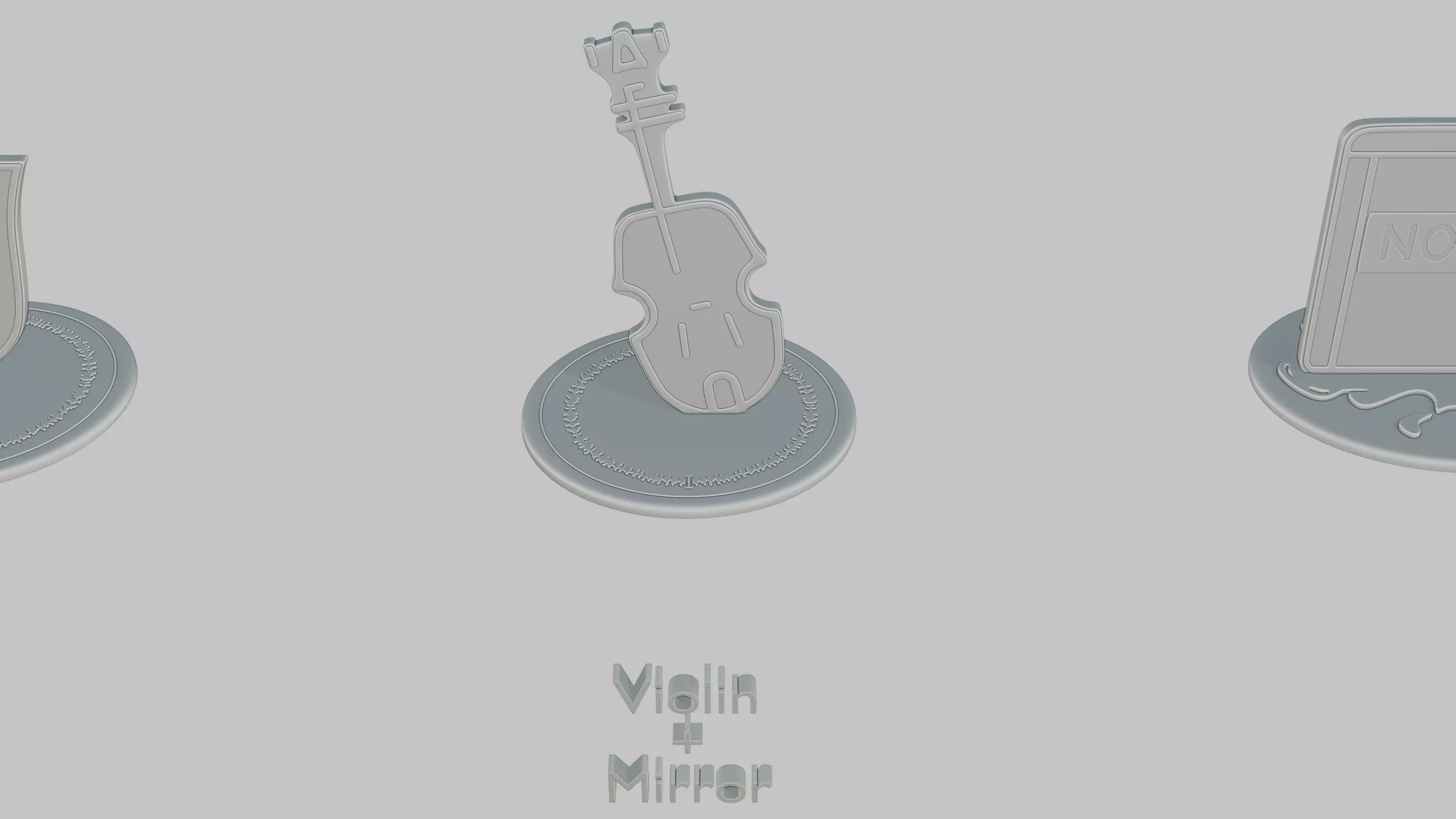 Dark Academia Pack Emoji Statues 3D print model_39