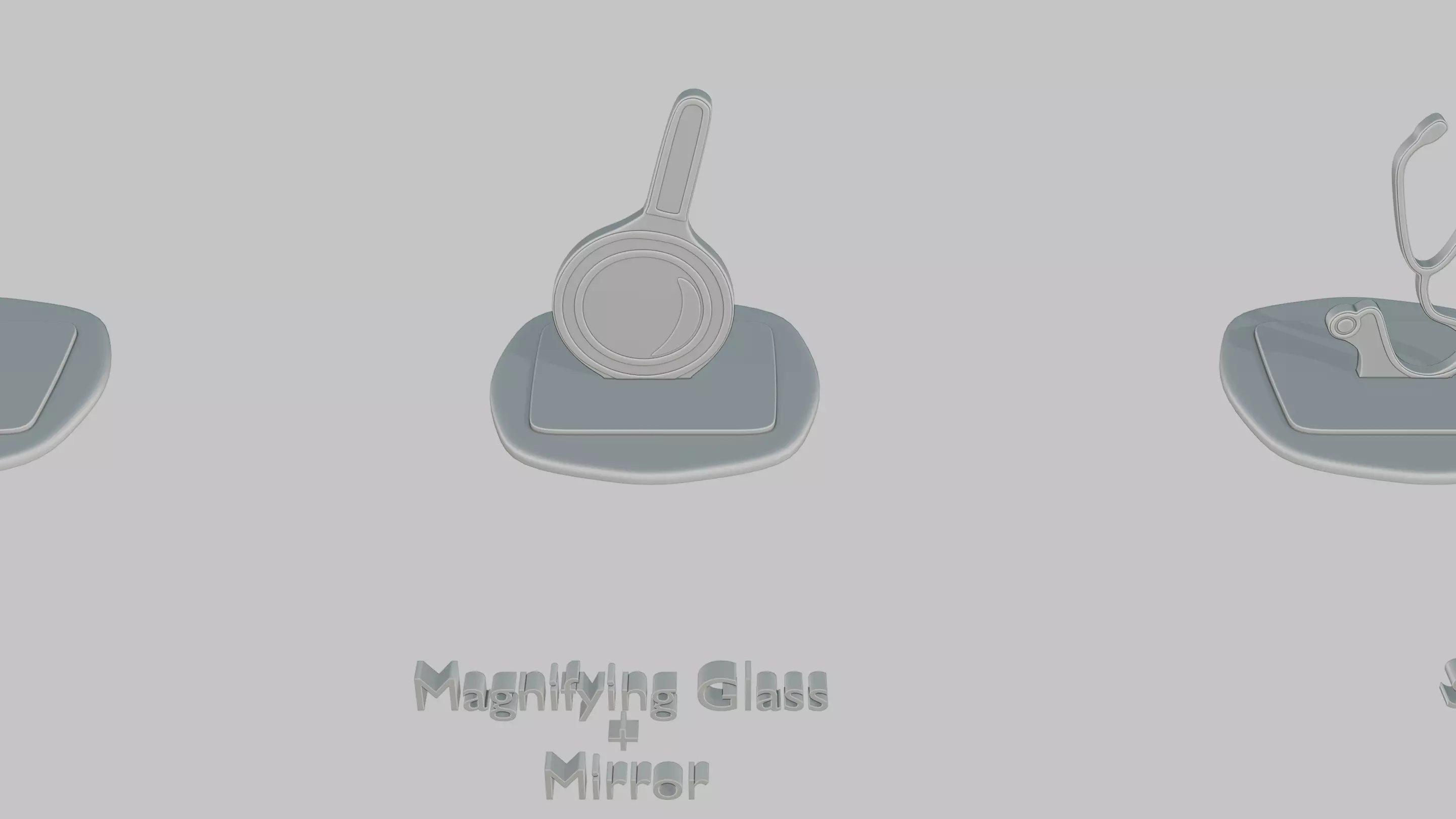 Dark Academia Pack Emoji Statues 3D print model_58