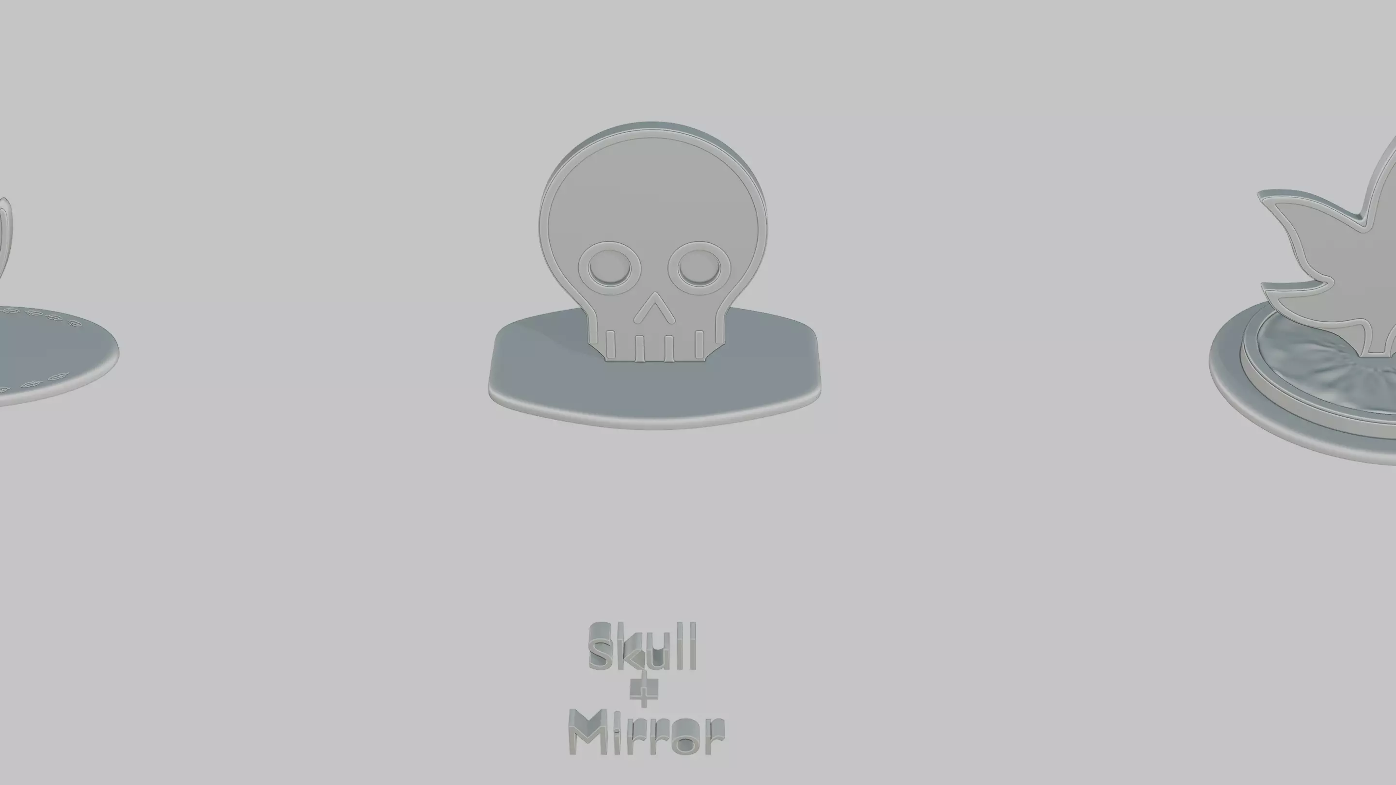 Dark Academia Pack Emoji Statues 3D print model_12