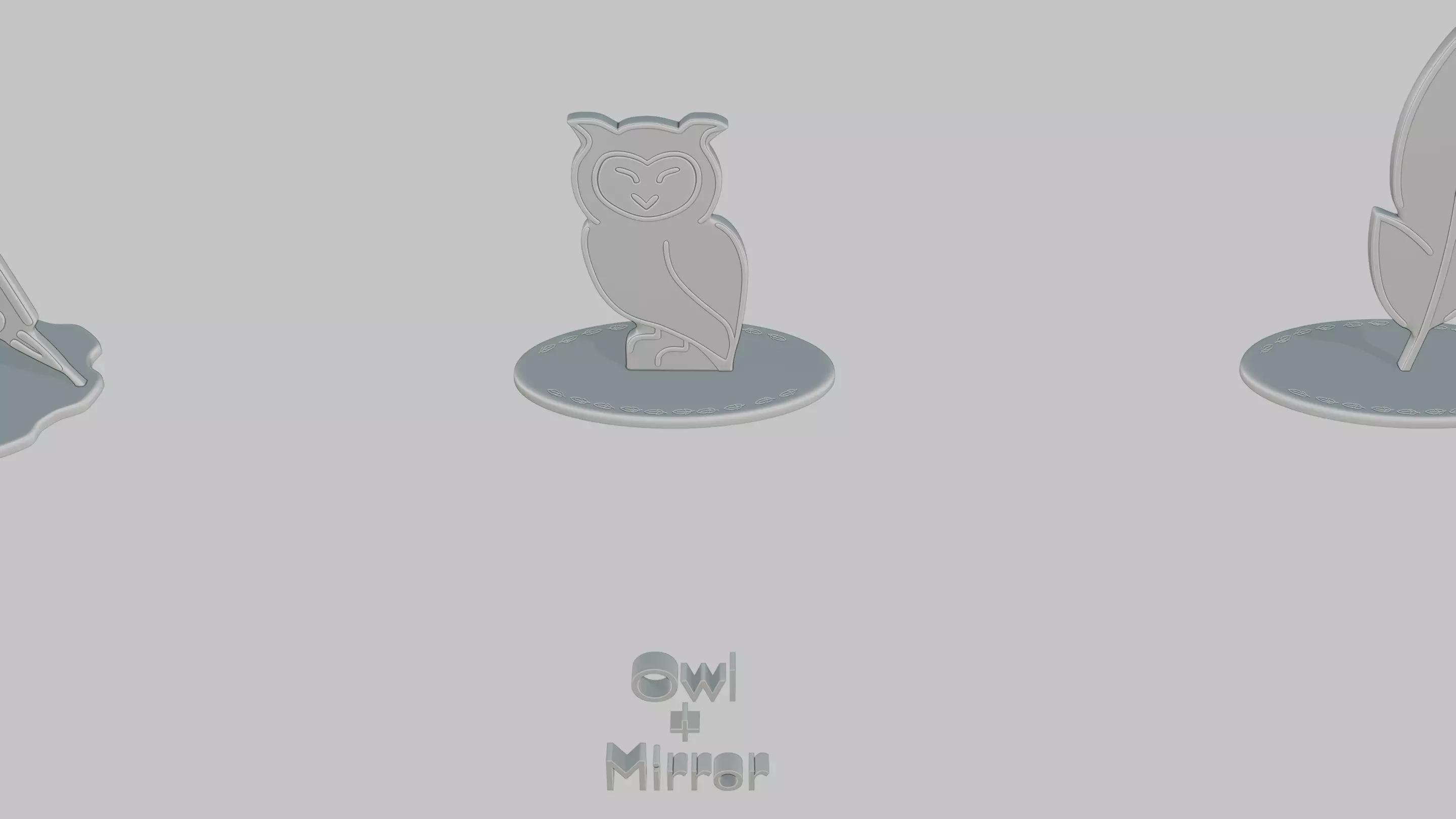 Dark Academia Pack Emoji Statues 3D print model_8