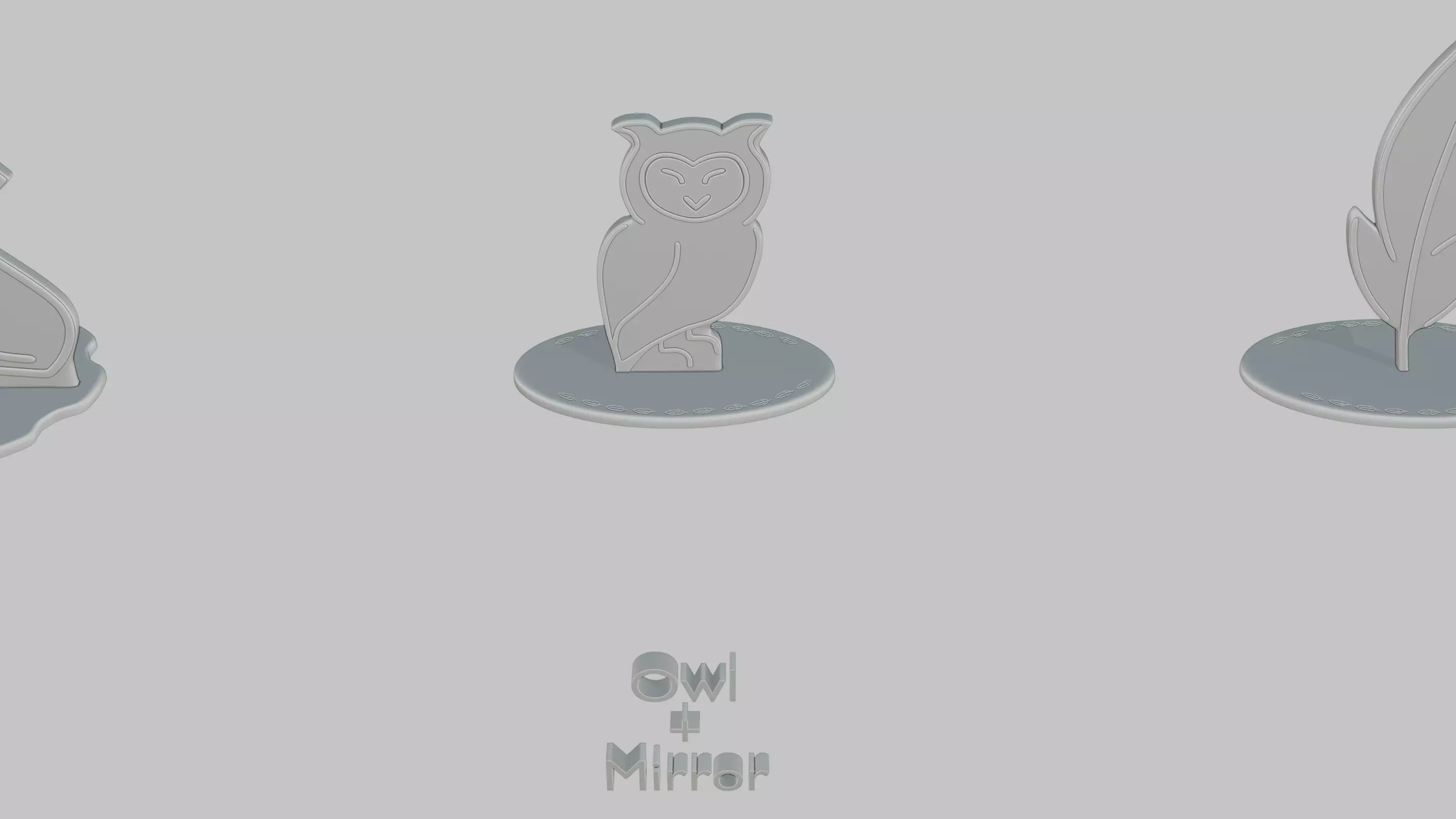 Dark Academia Pack Emoji Statues 3D print model_7