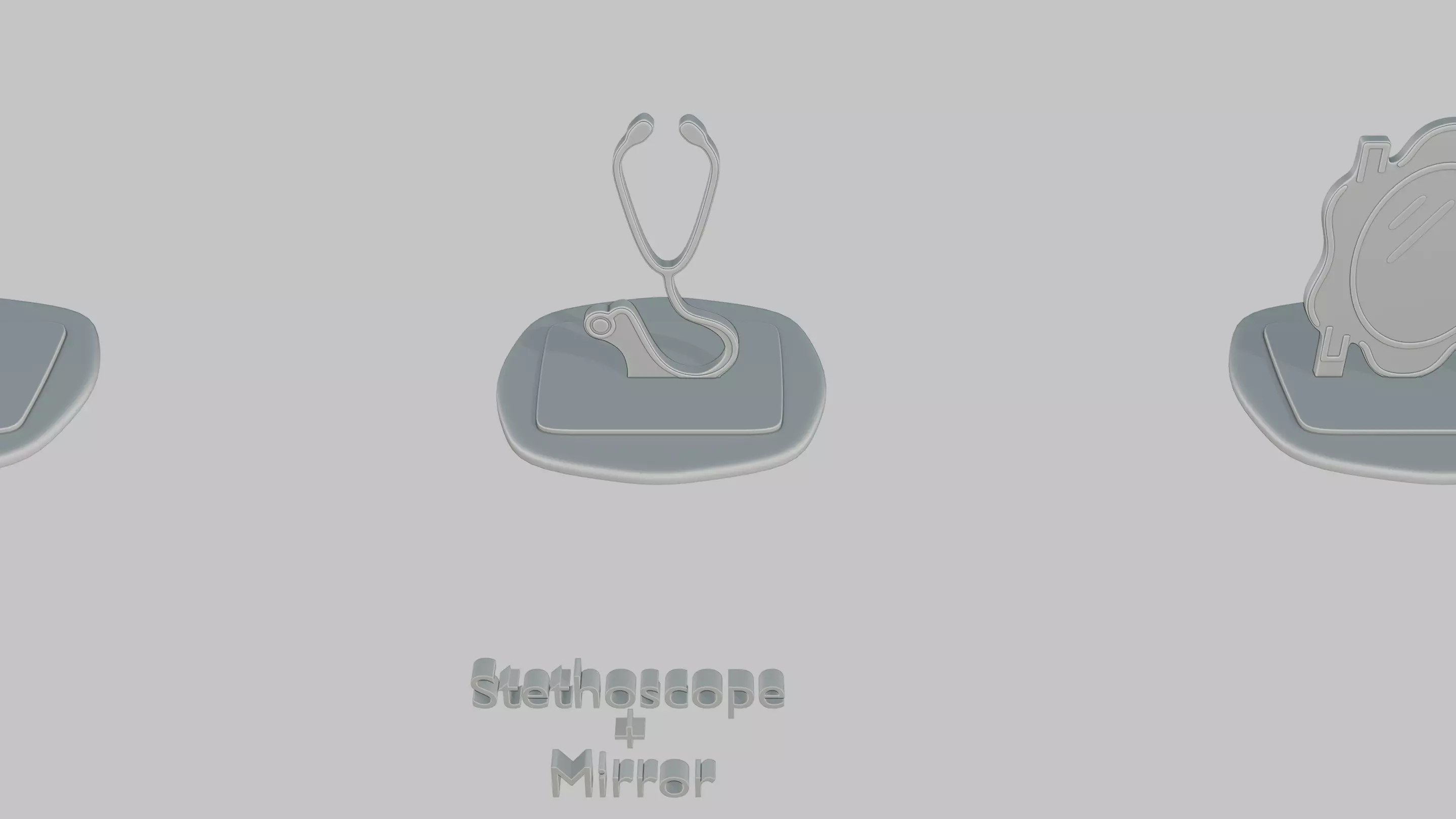 Dark Academia Pack Emoji Statues 3D print model_60