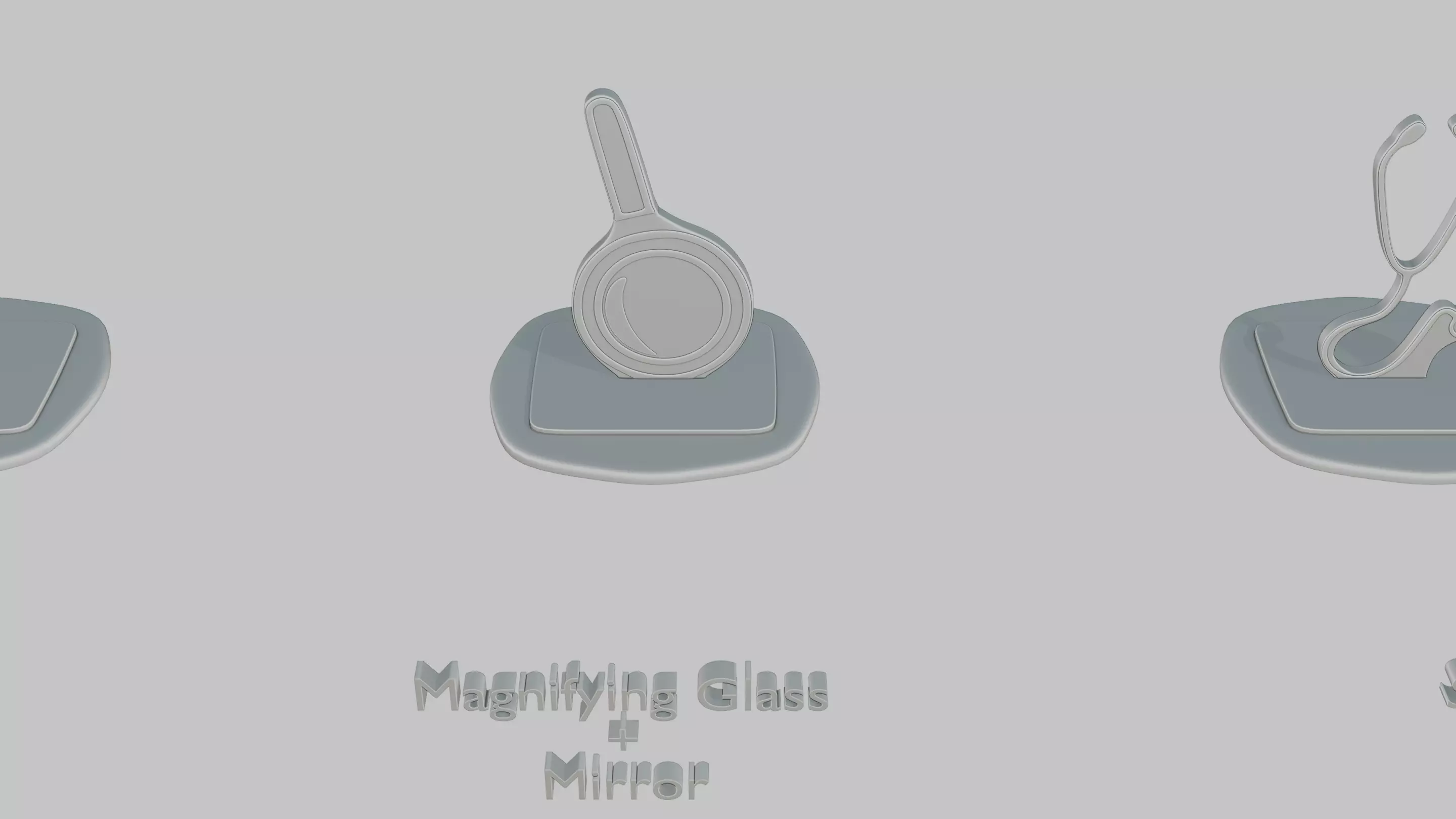 Dark Academia Pack Emoji Statues 3D print model_57