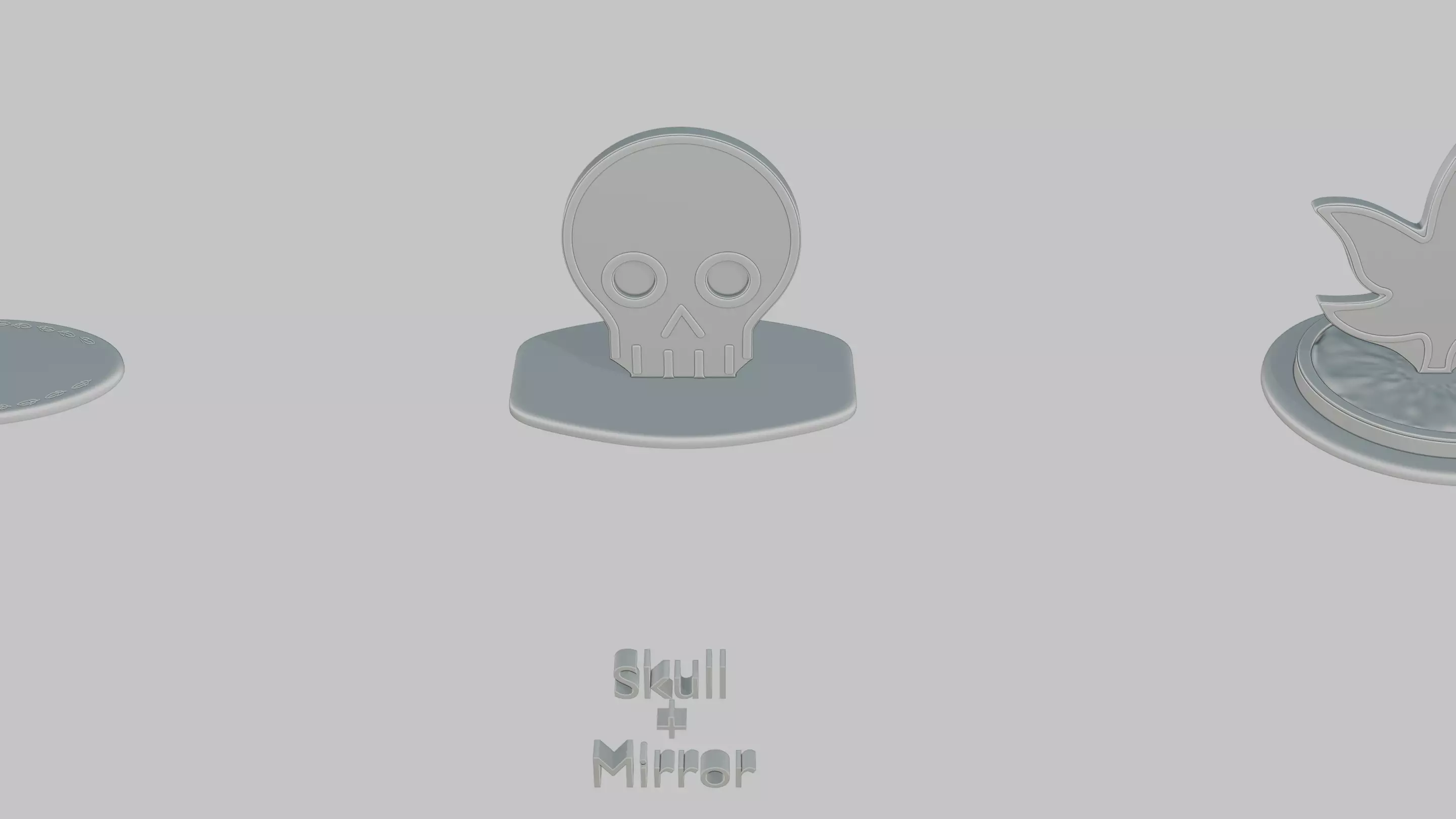 Dark Academia Pack Emoji Statues 3D print model_11