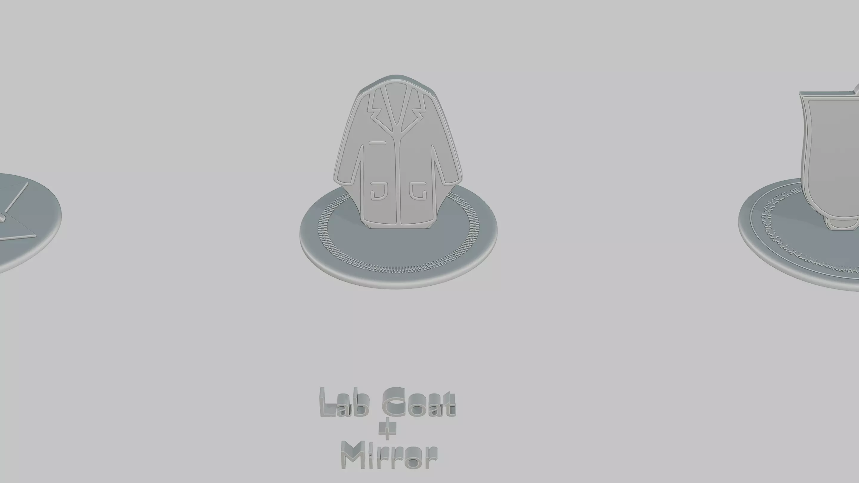 Dark Academia Pack Emoji Statues 3D print model_36