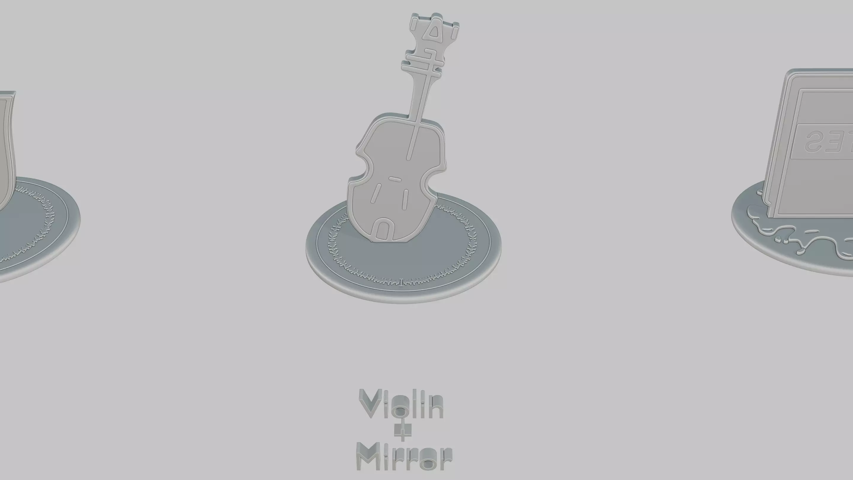 Dark Academia Pack Emoji Statues 3D print model_40