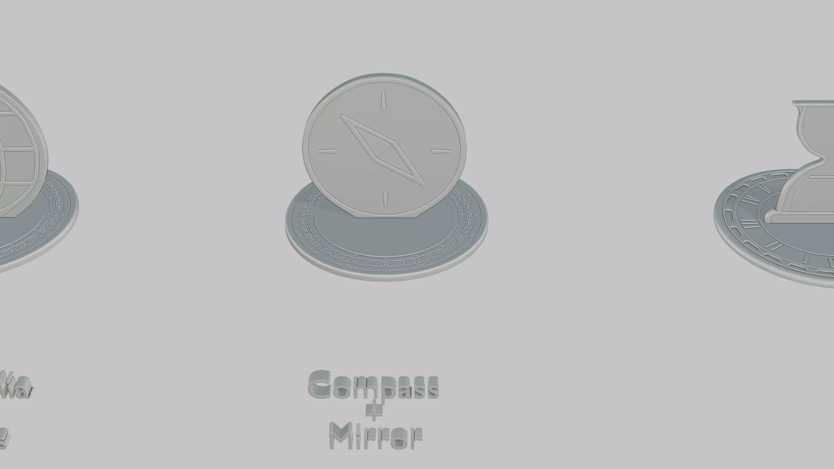 Dark Academia Pack Emoji Statues 3D print model_22