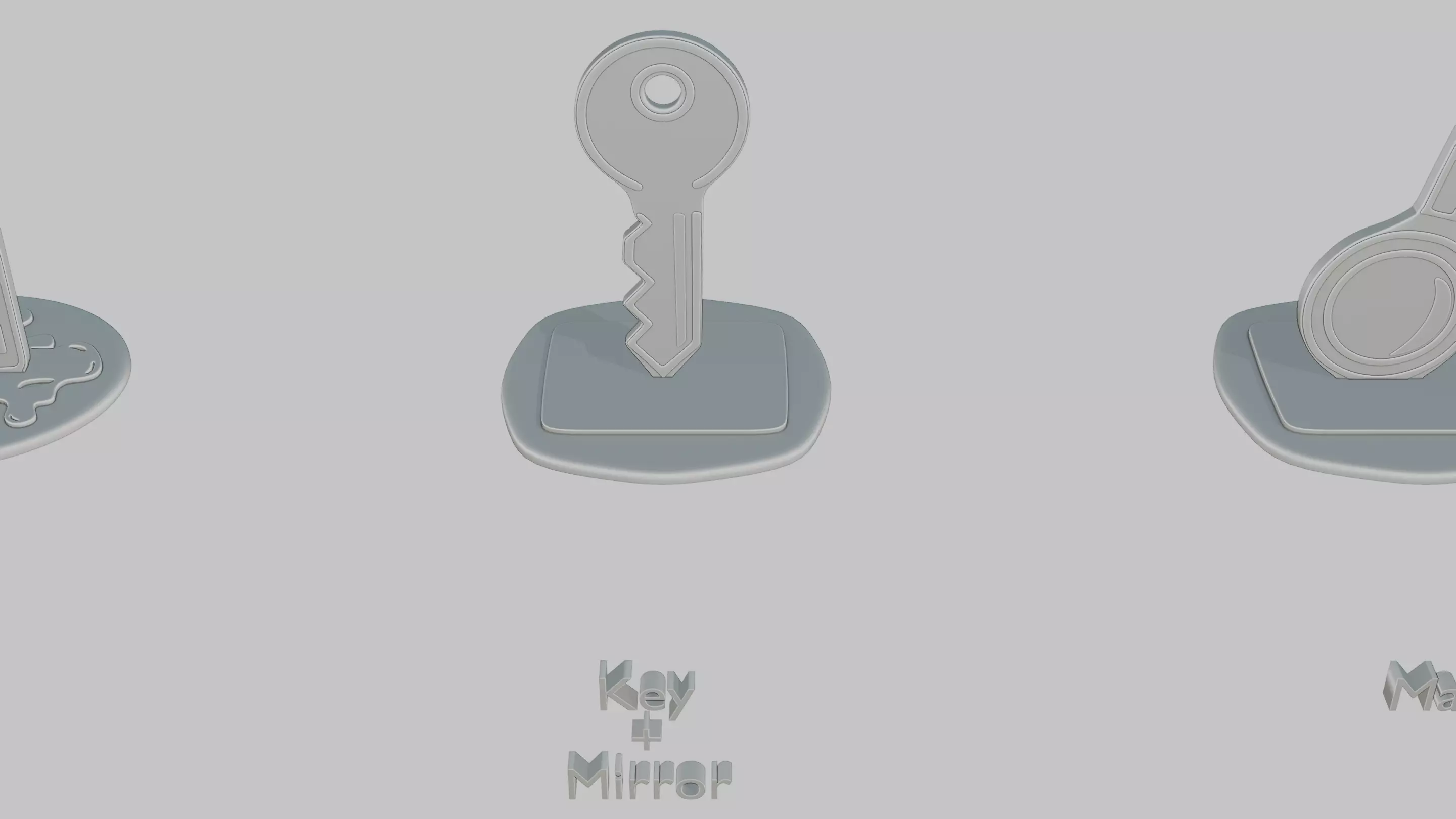 Dark Academia Pack Emoji Statues 3D print model_56